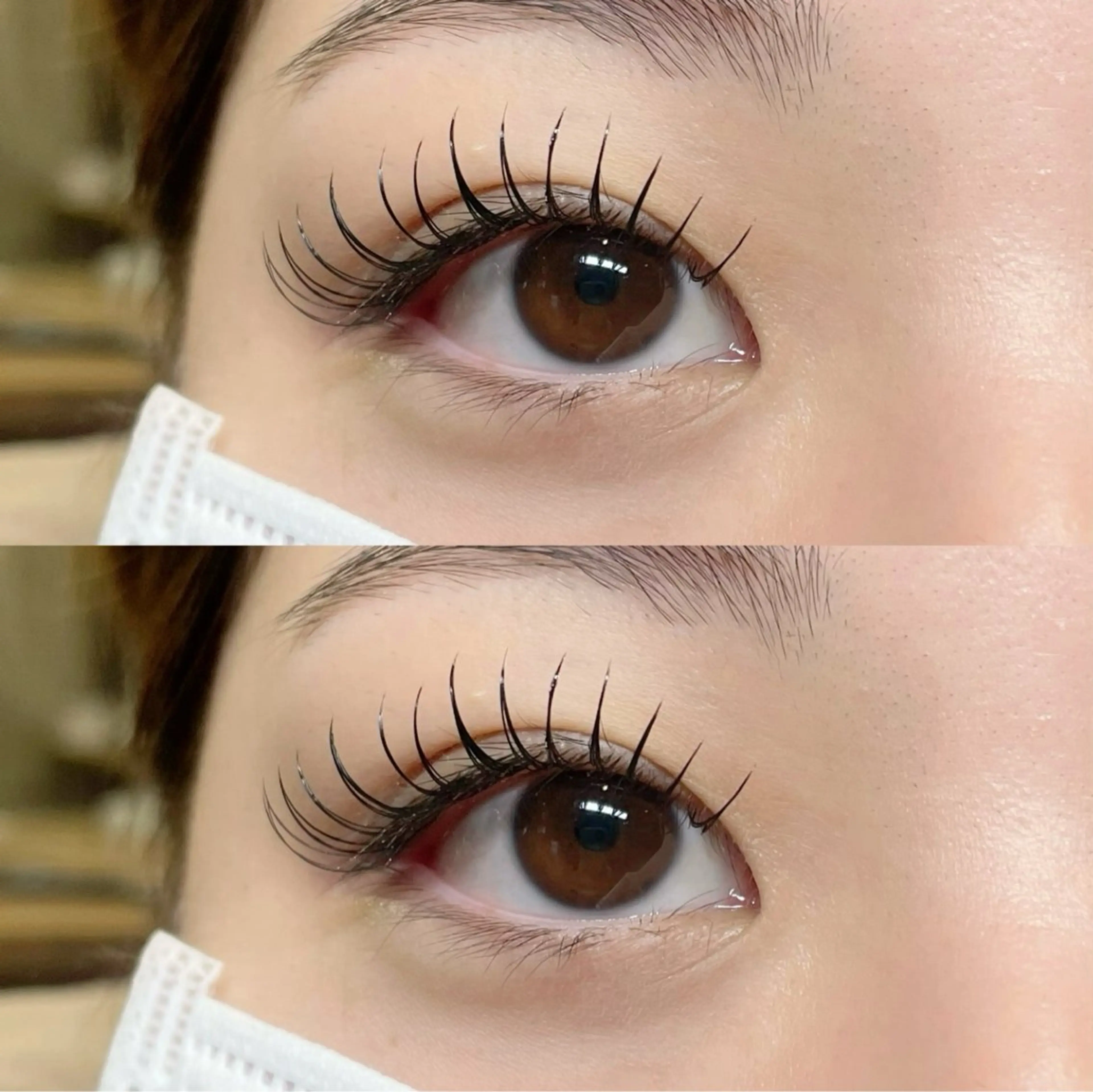 マツエク・マツパ 束感まつ毛 Dカール フラットラッシュ Risa/平野 /八尾/喜連瓜破のマツエク・マツパデザイン