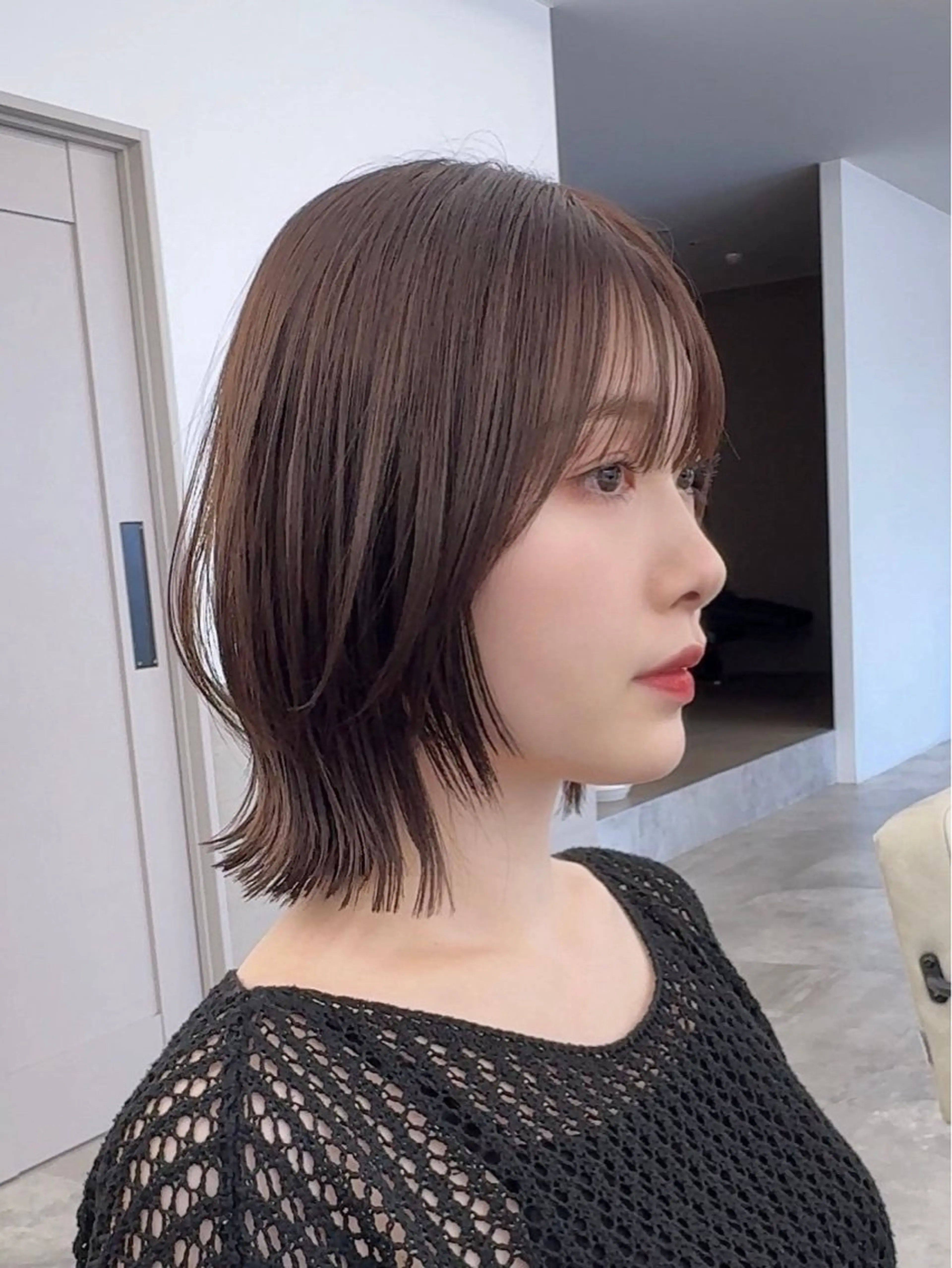 ショート 早田 華のヘアスタイル