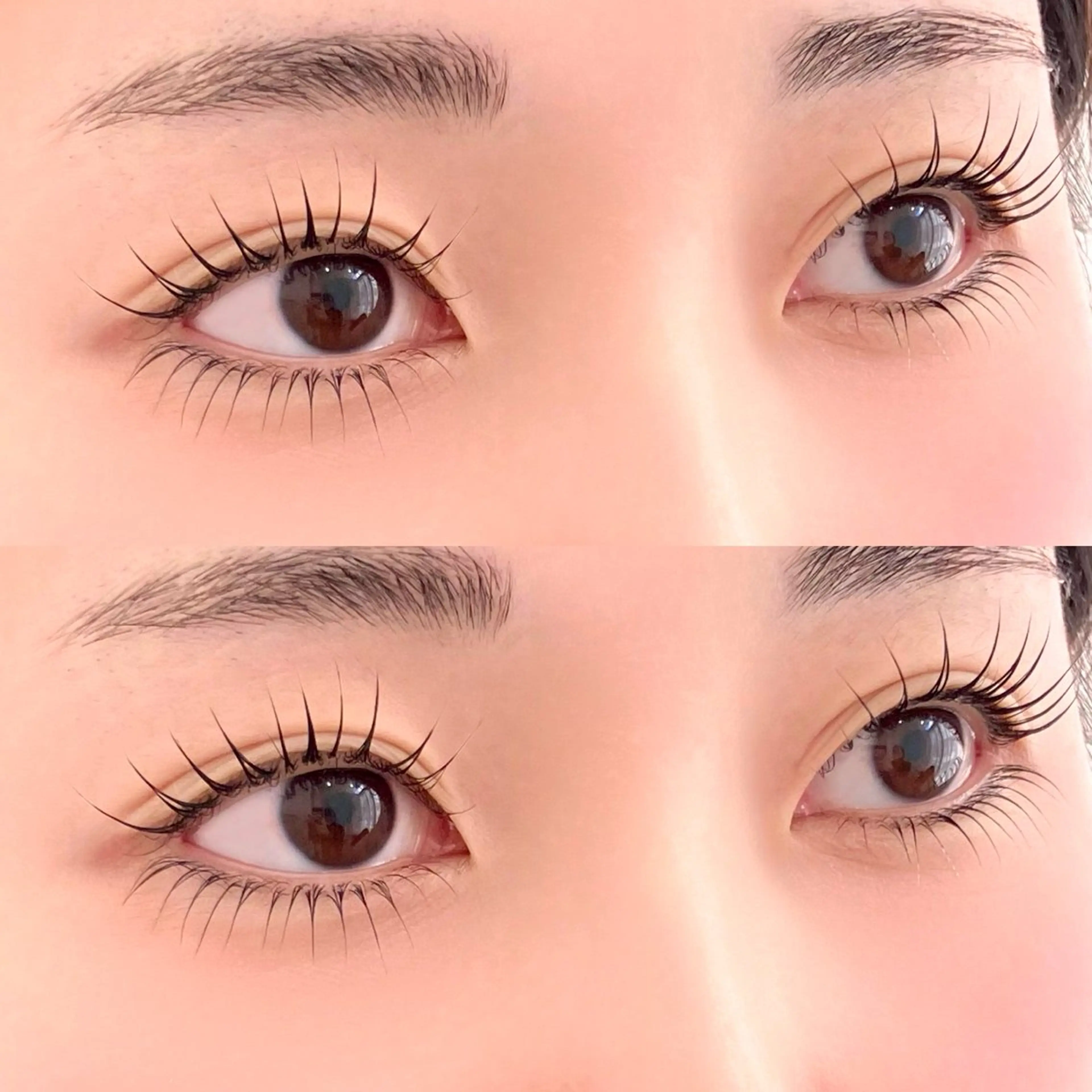 マツエク・マツパ 束感まつ毛 パリジェンヌラッシュリフト まつげパーマ 一重×まつ毛パーマ 束感まつげ｜ユキ 高評価｜堀江のマツエク・マツパデザイン