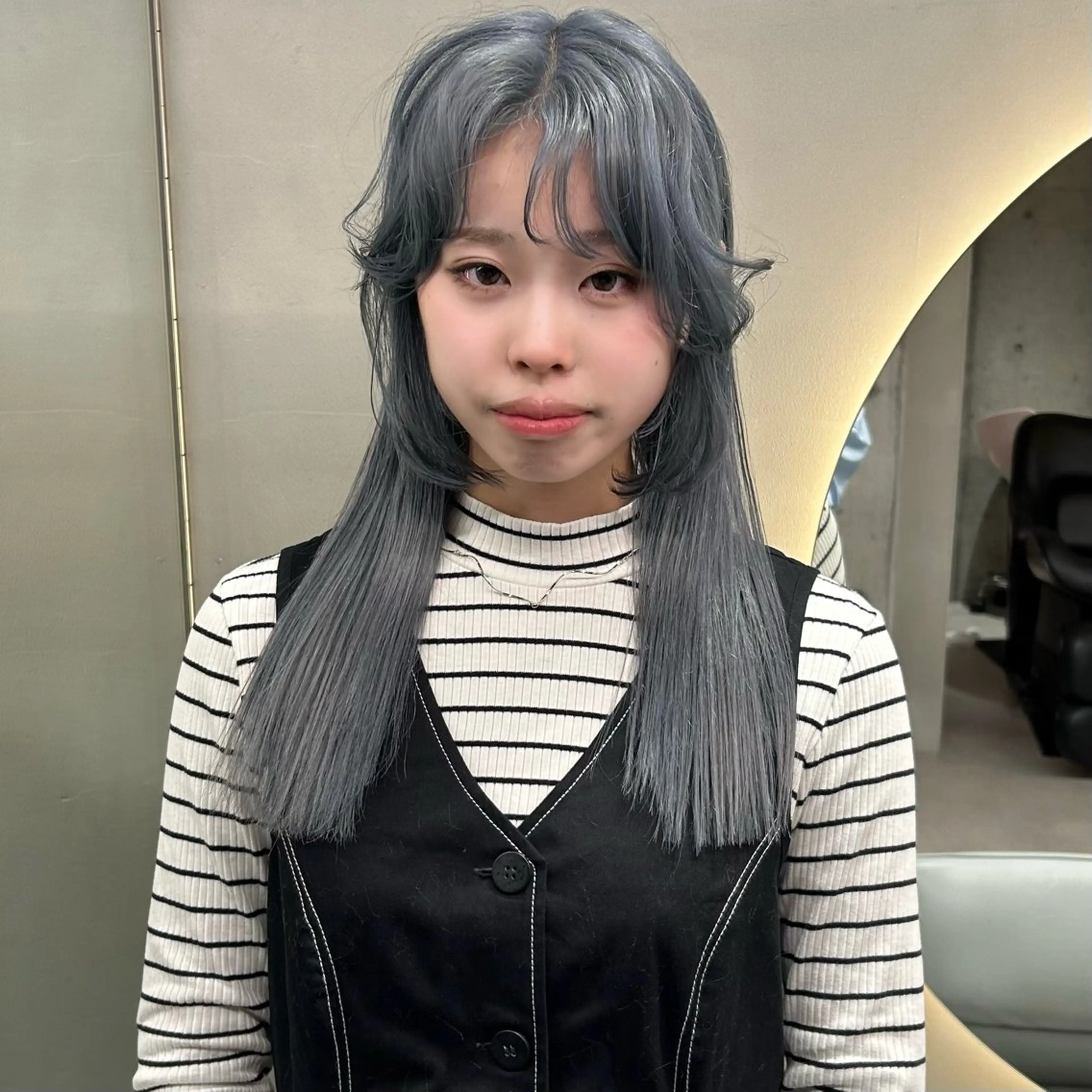 ロング カラー うるツヤハイトーン/ レイヤー⟡mayuのヘアスタイル