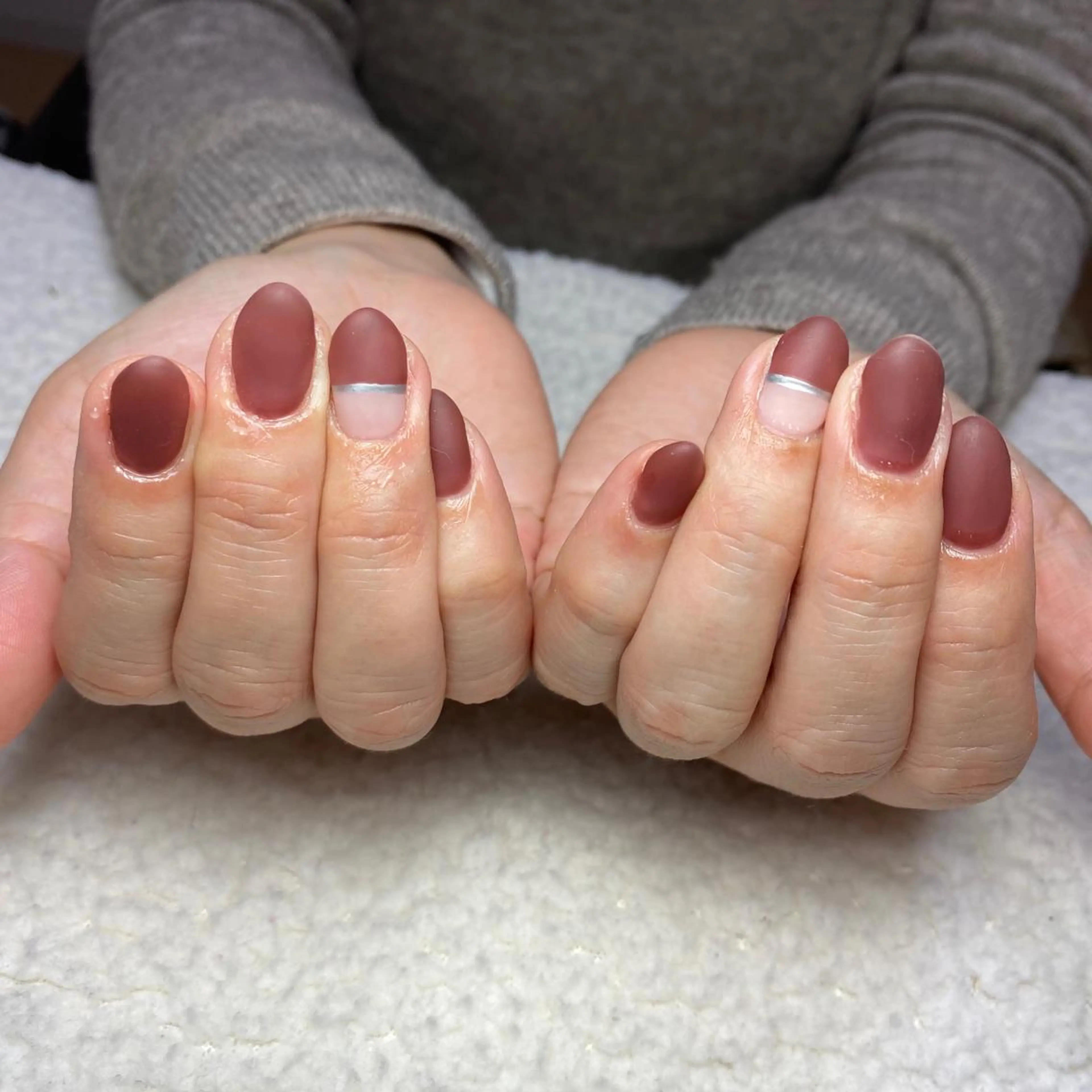 ネイル マットネイル シンプルネイル COCO+所属・COCO +のエステ・リラクイメージ