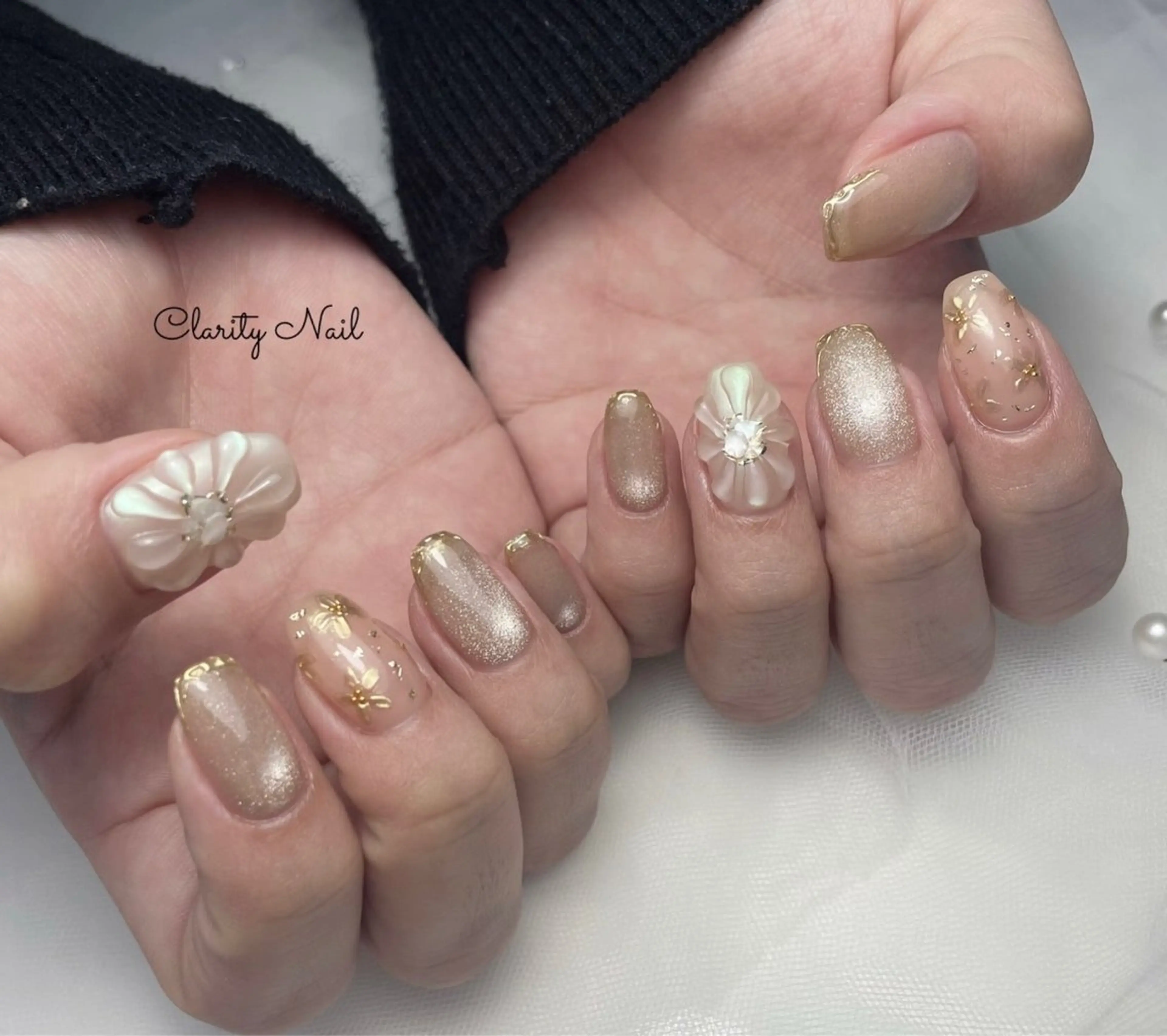 ネイル アートネイル 持ち込み ハンドネイル Clarity Nailのネイルデザイン