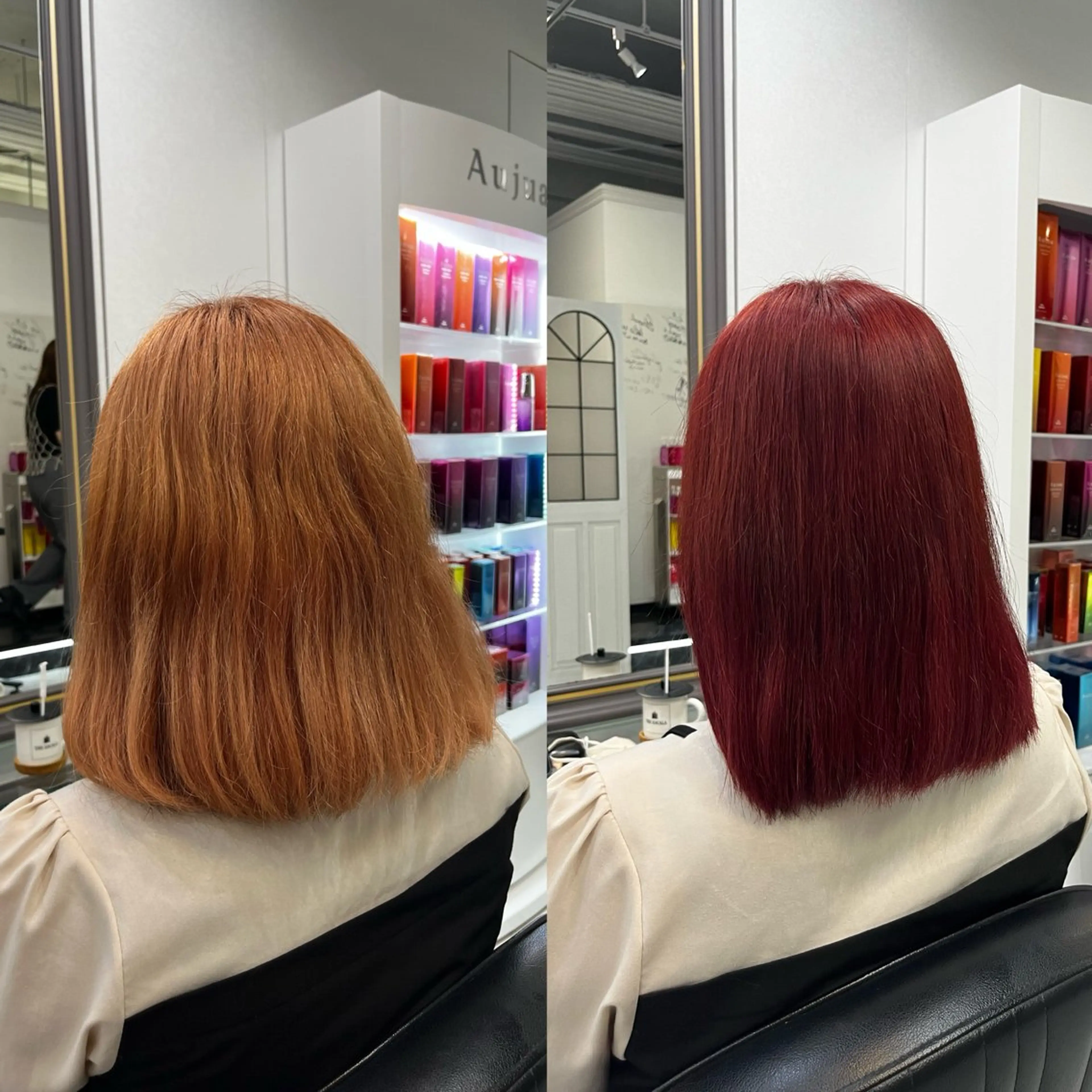 ミディアム カラー ナツキ/ 表参道のヘアスタイル