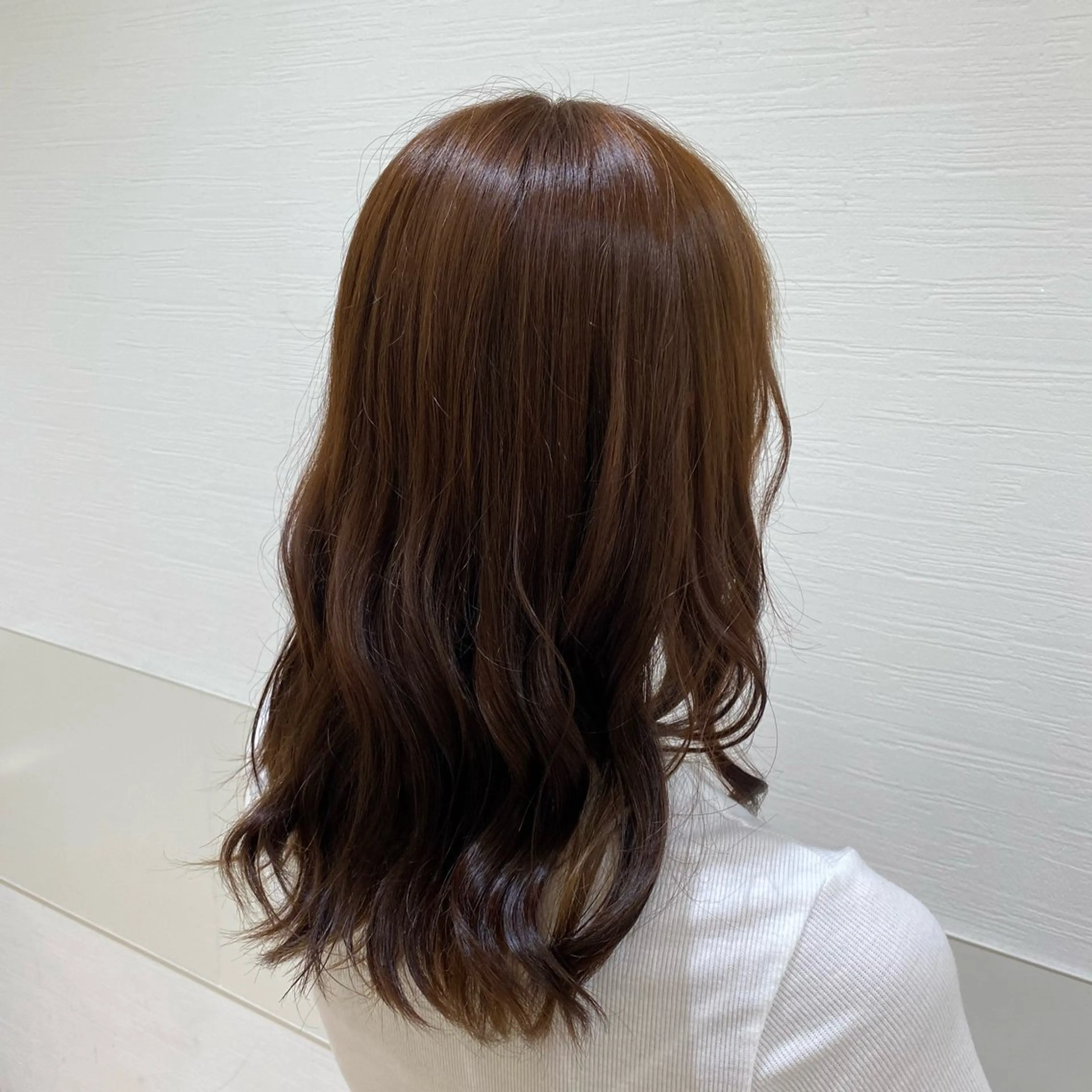 ロング トリートメント トリートメント miho𓂃 暖色/レイヤーカットのヘアスタイル