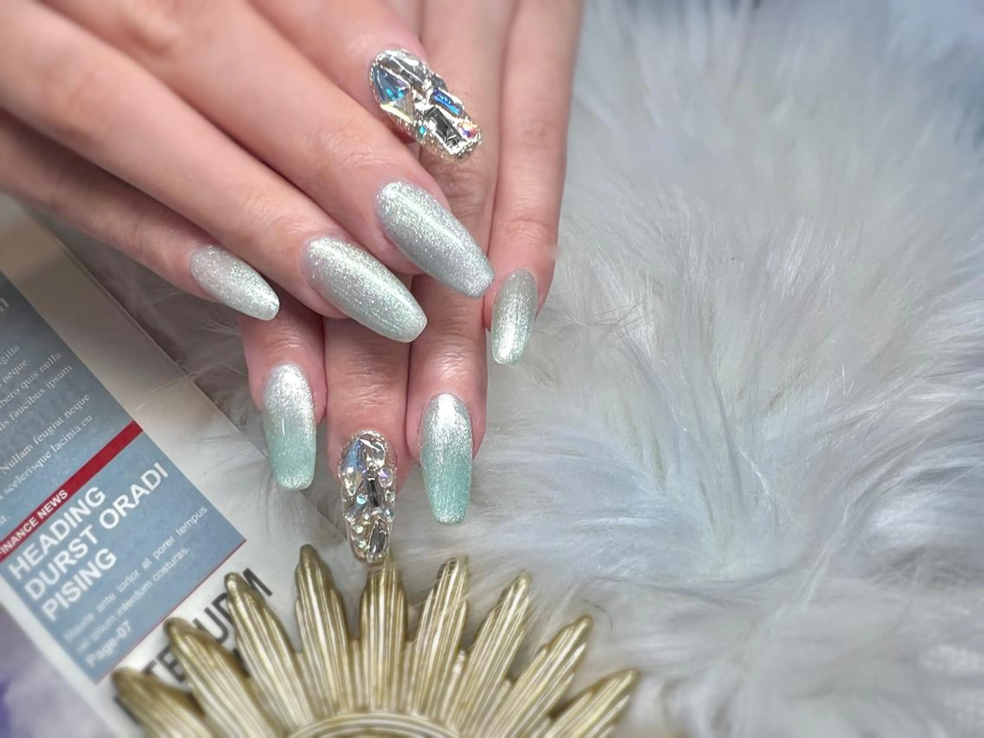 ロング ハンドネイル Chouette Nailのネイルデザイン