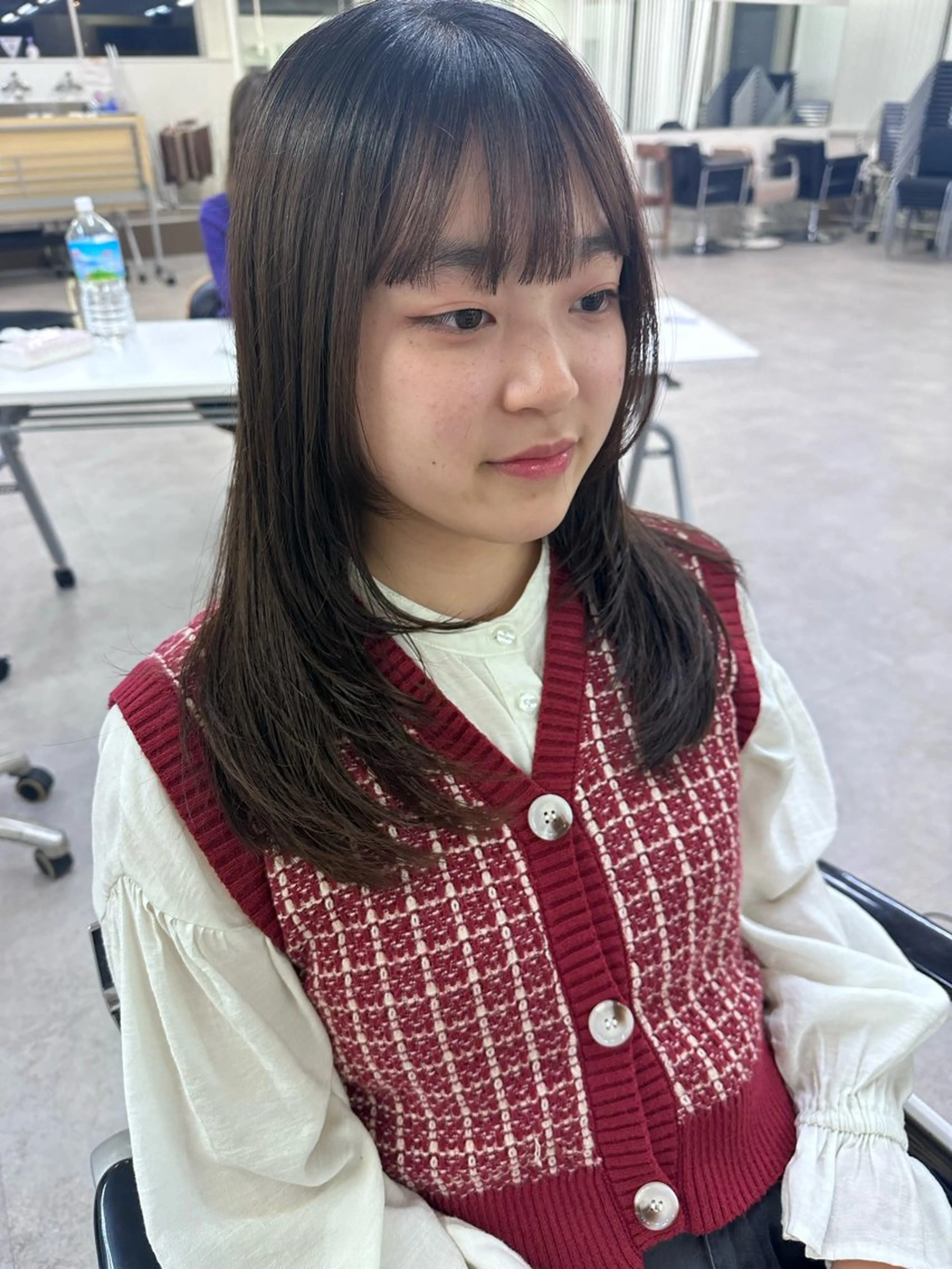 セミロング yukie🌷 /暖色🍒梅田サロンのヘアスタイル