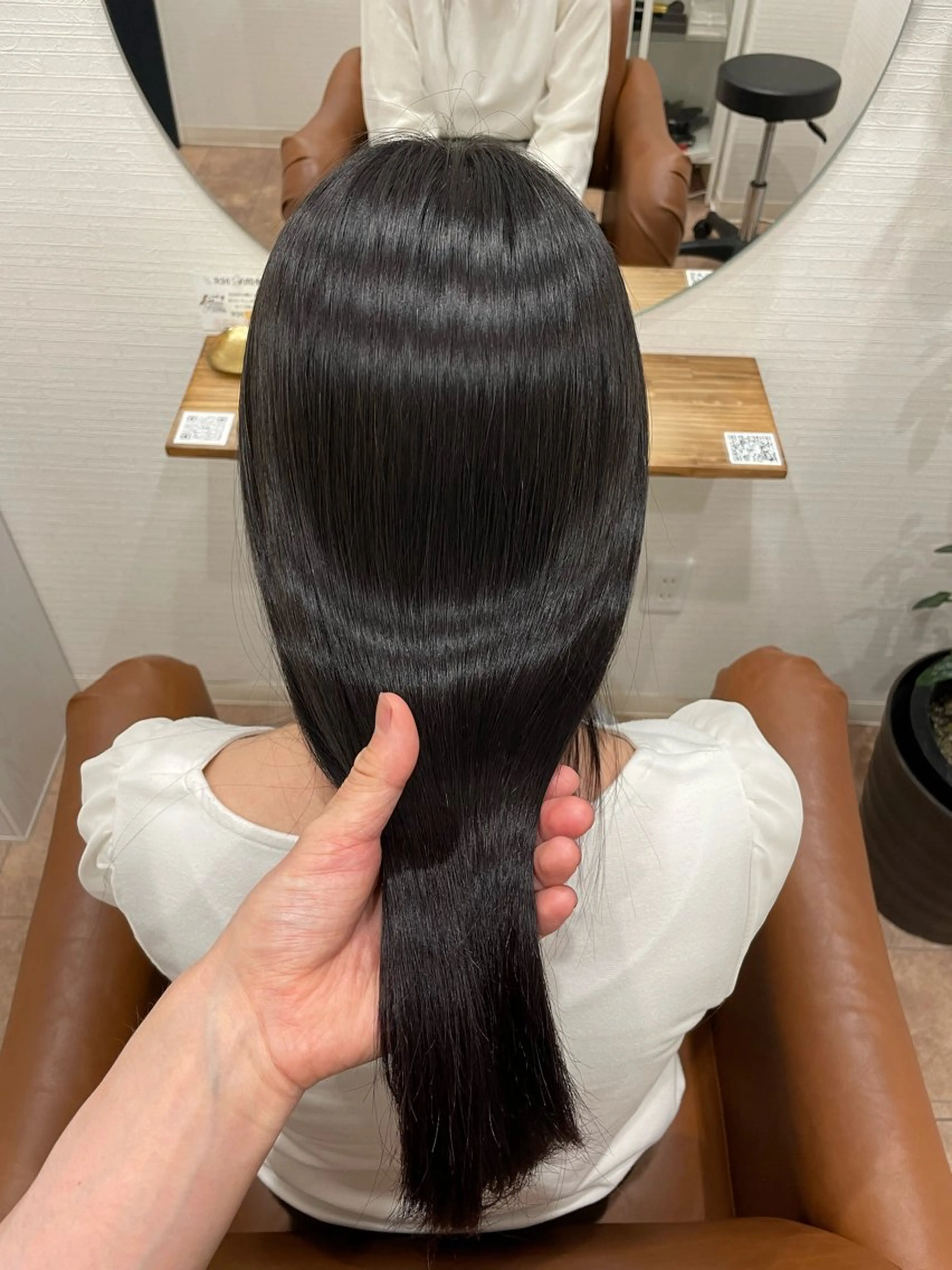 ロング 藤井 楓のヘアスタイル