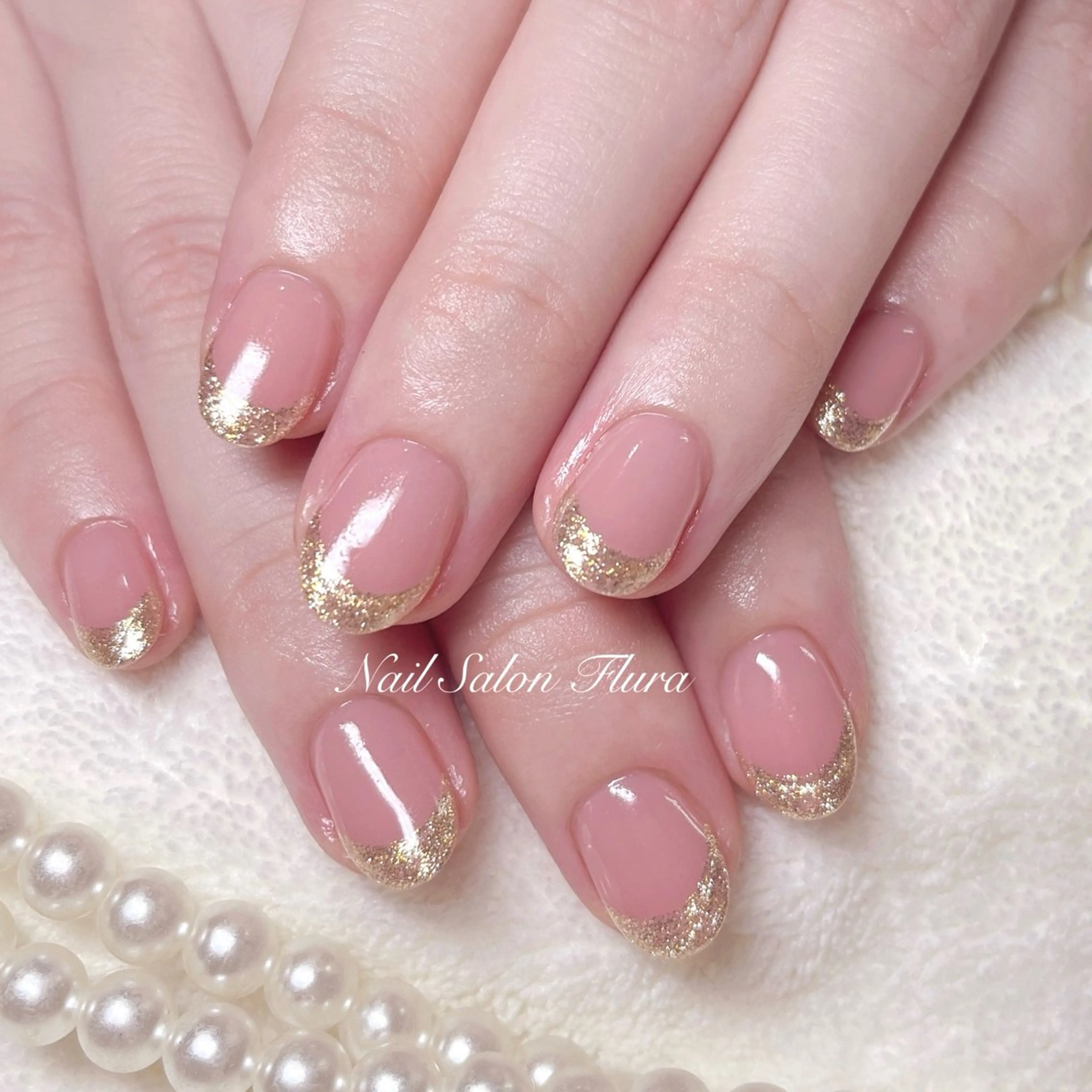 ネイル フレンチネイル NailSalon Fluraのネイルデザイン