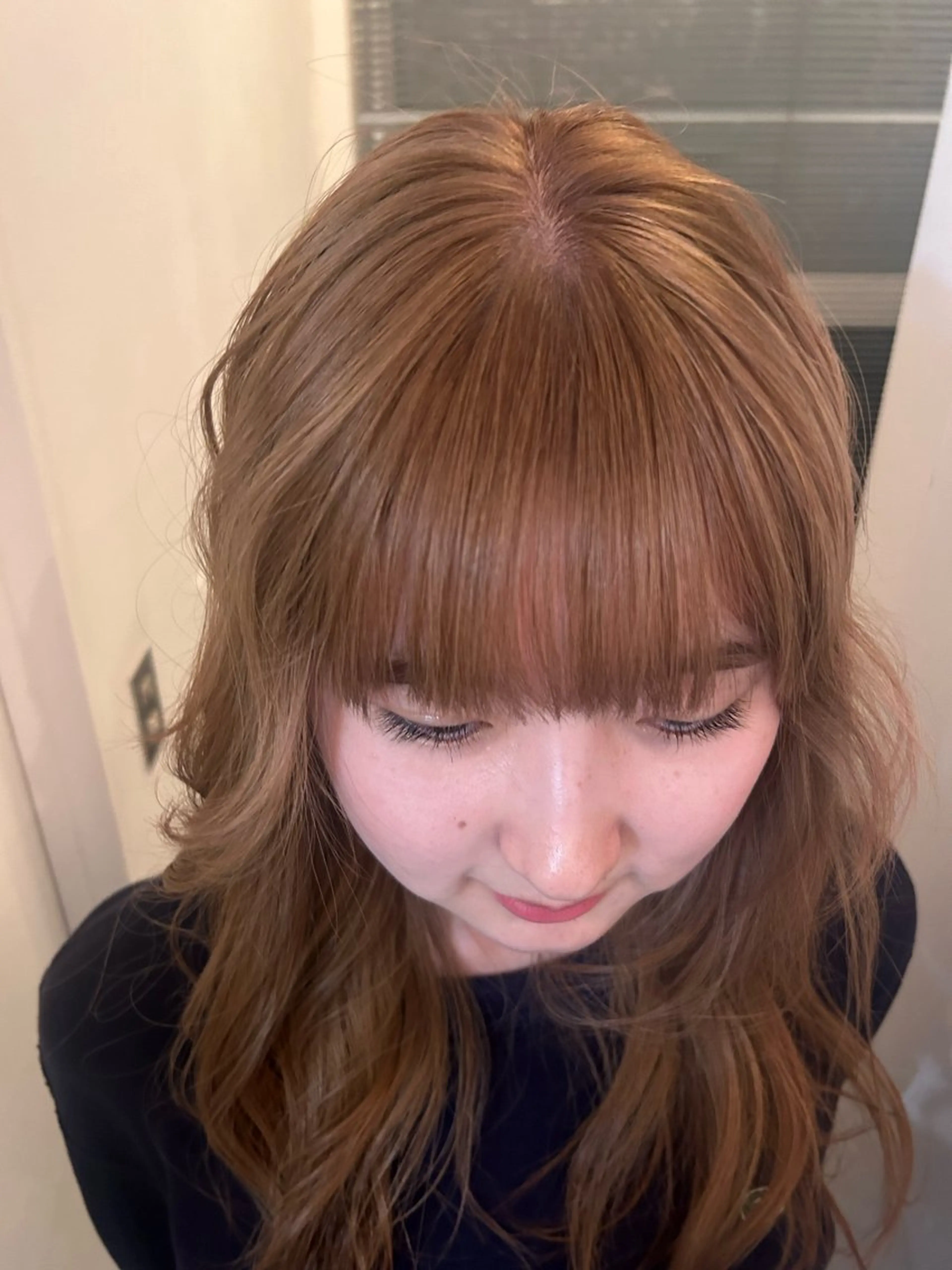 カラー かがやしづ ⭐️ハイトーンのヘアスタイル