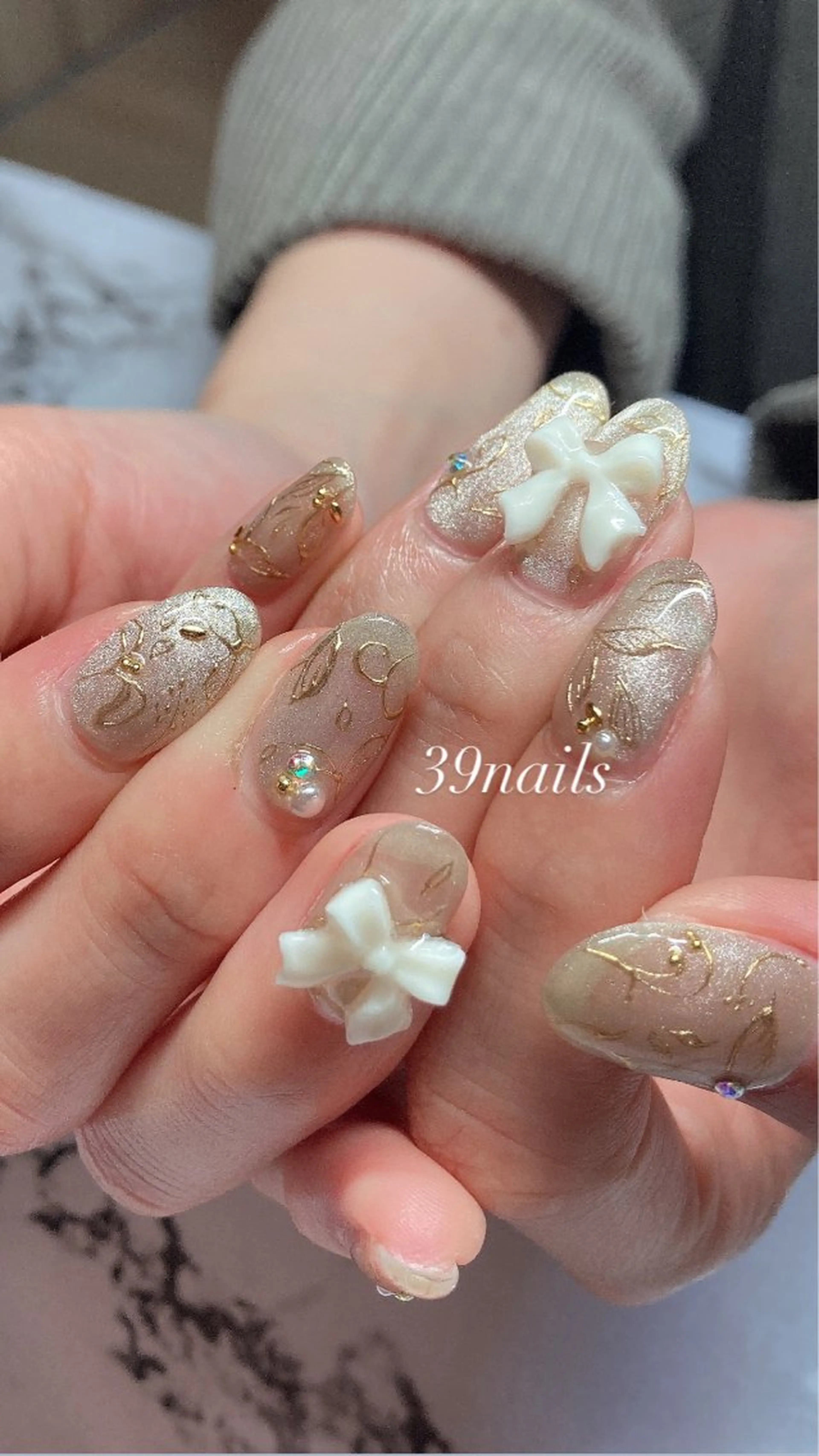 ネイル ハンドネイル 39-nails EharaMikuのネイルデザイン