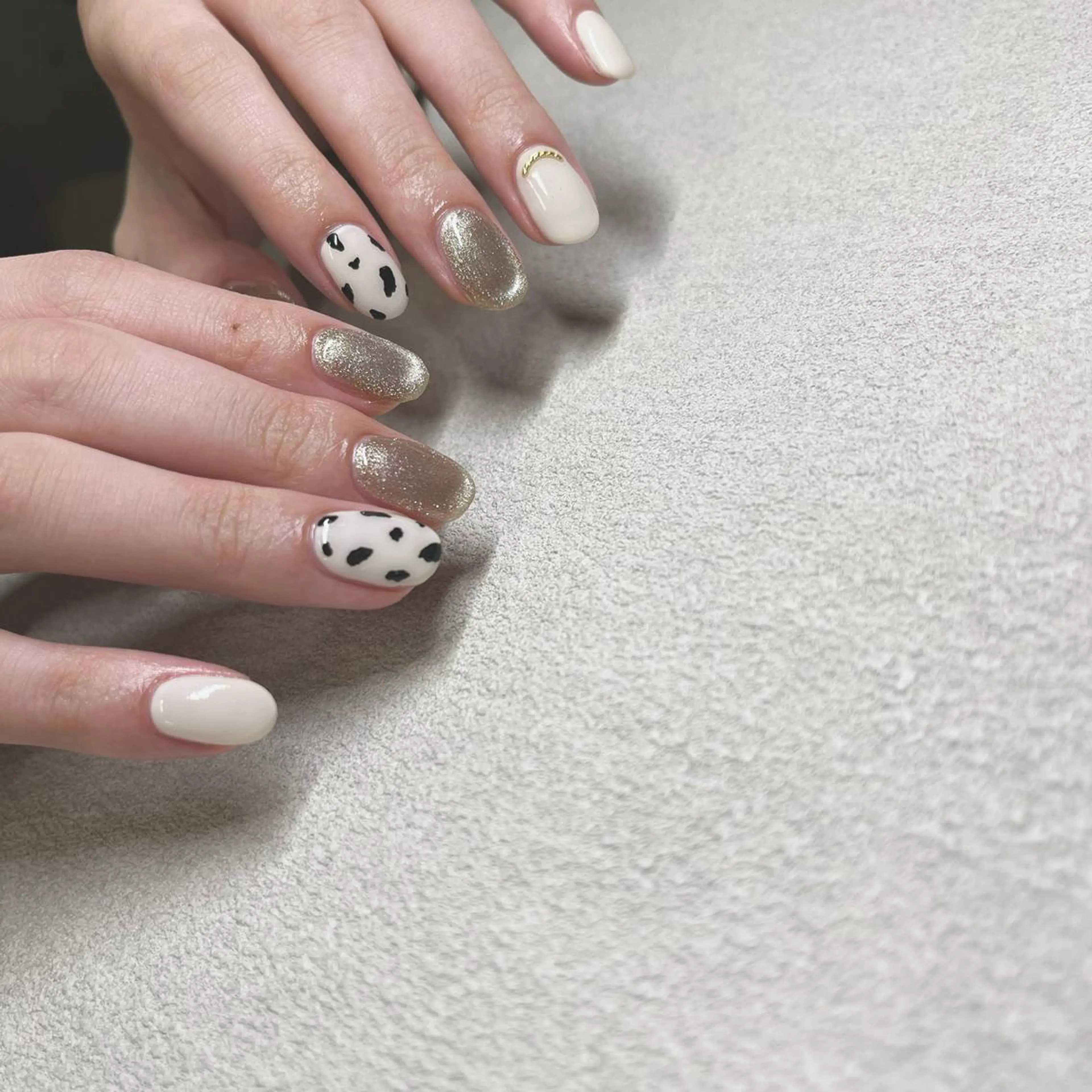 ネイル アニマル柄 マグネットネイル ハンドネイル MARU NAIL mizukiのその他イメージ