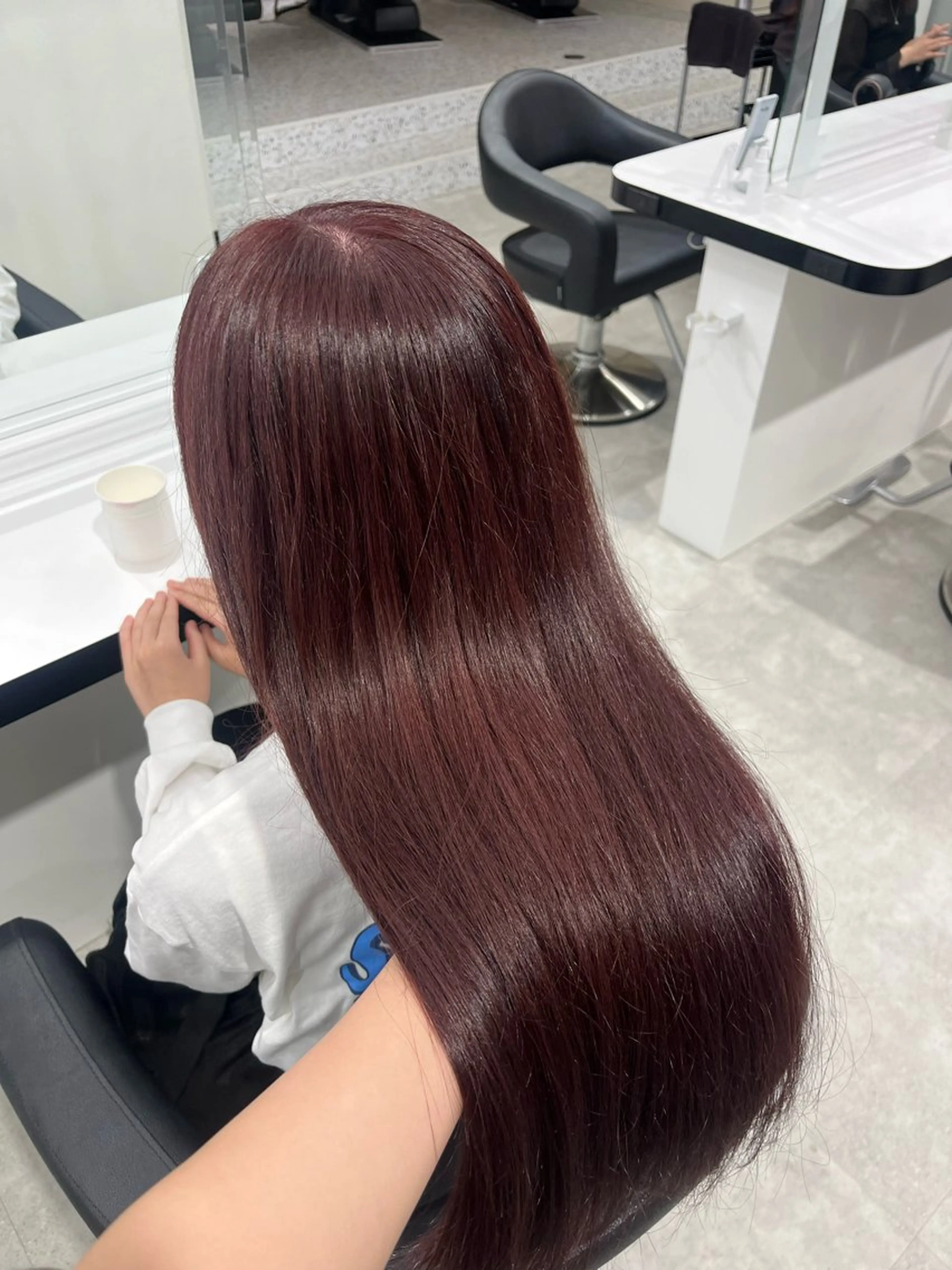 ロング カラー みう/仙台/暖色/ 艶髪/顔周りカット/のヘアスタイル