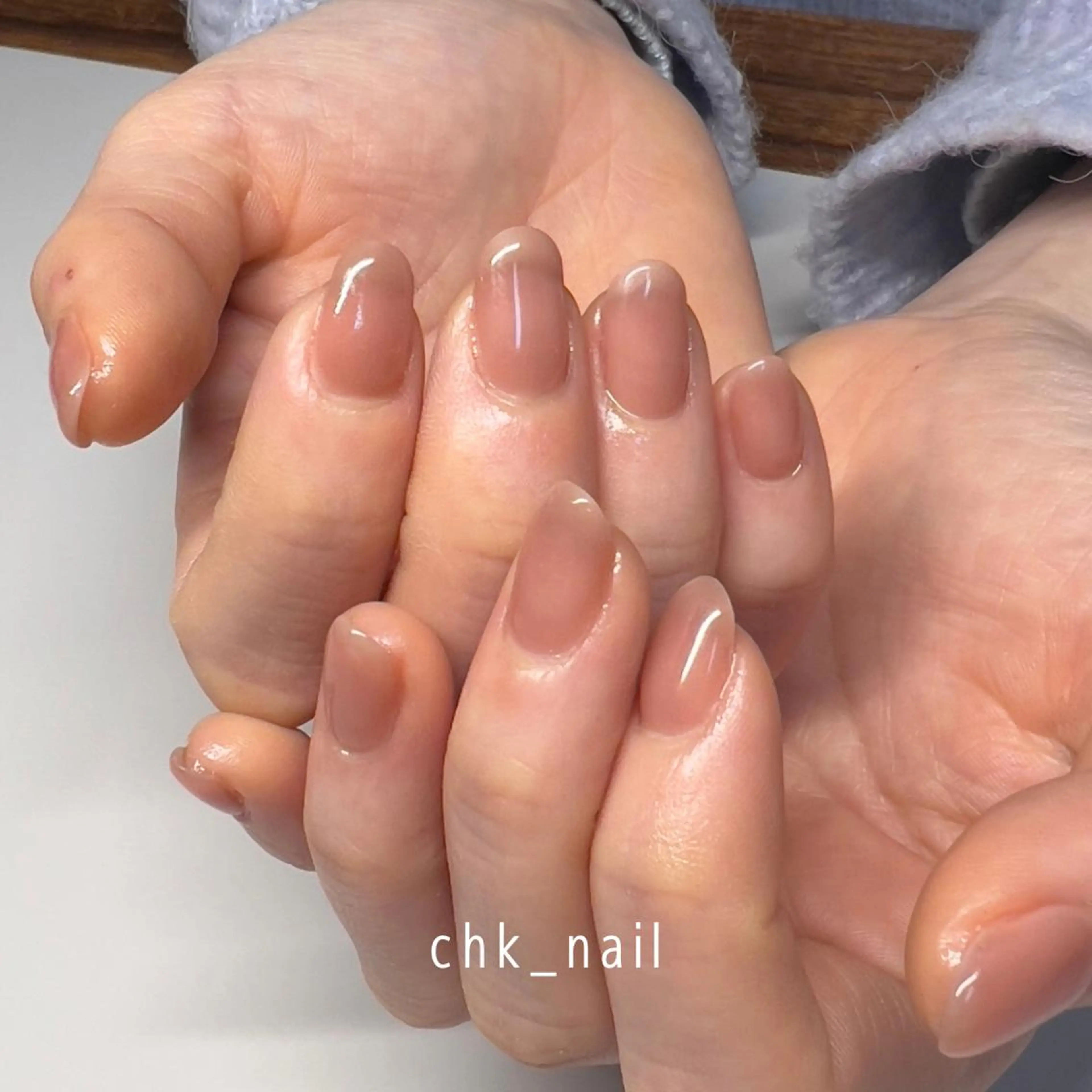 ネイル ワンカラーネイル ハンドネイル takahashi chikaのネイルデザイン