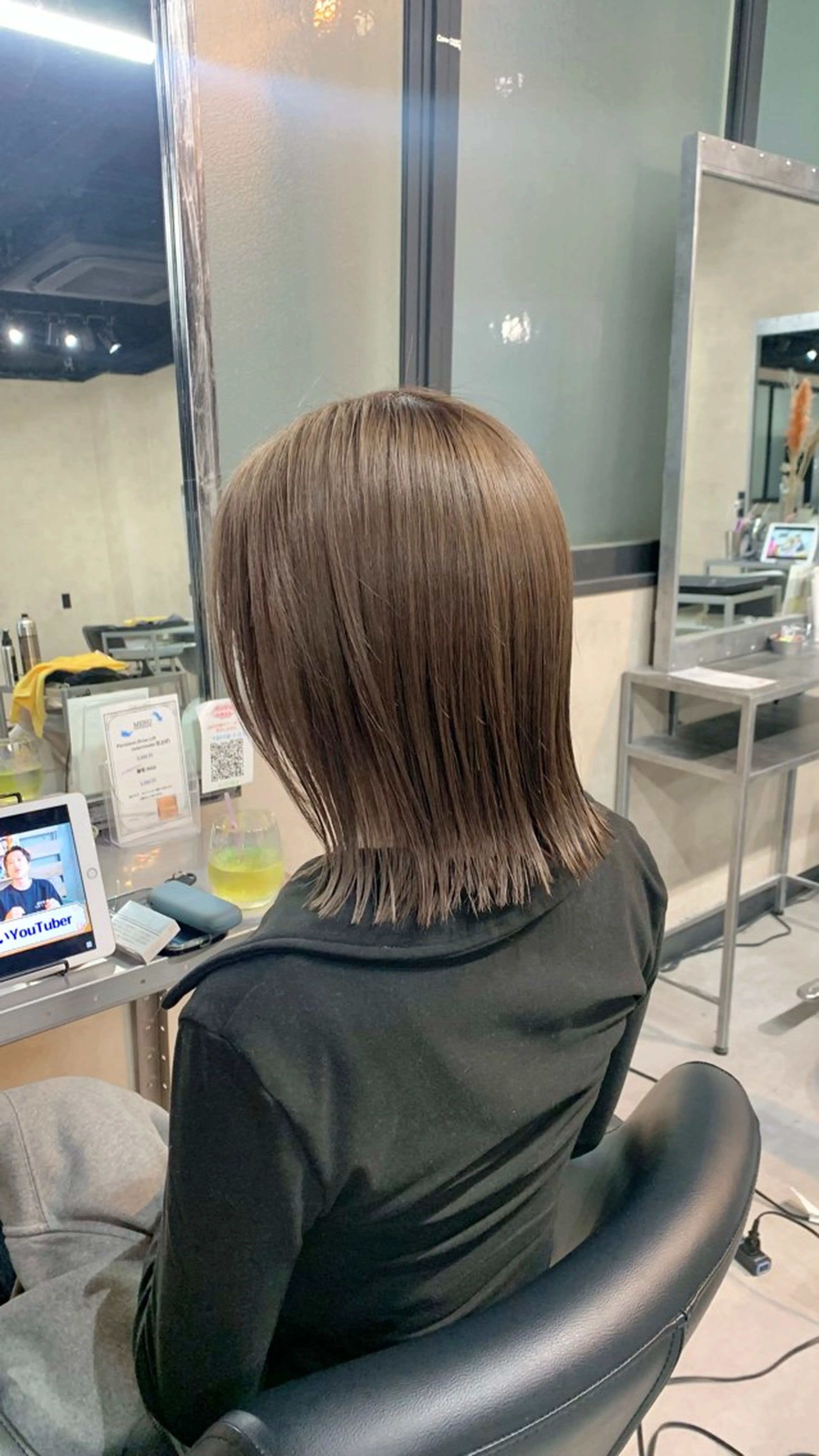 ミディアム カラー ブラウンカラー シアーブラウン カット ヘアカラー トリートメント B E C H I C O〔べち子〕のヘアスタイル