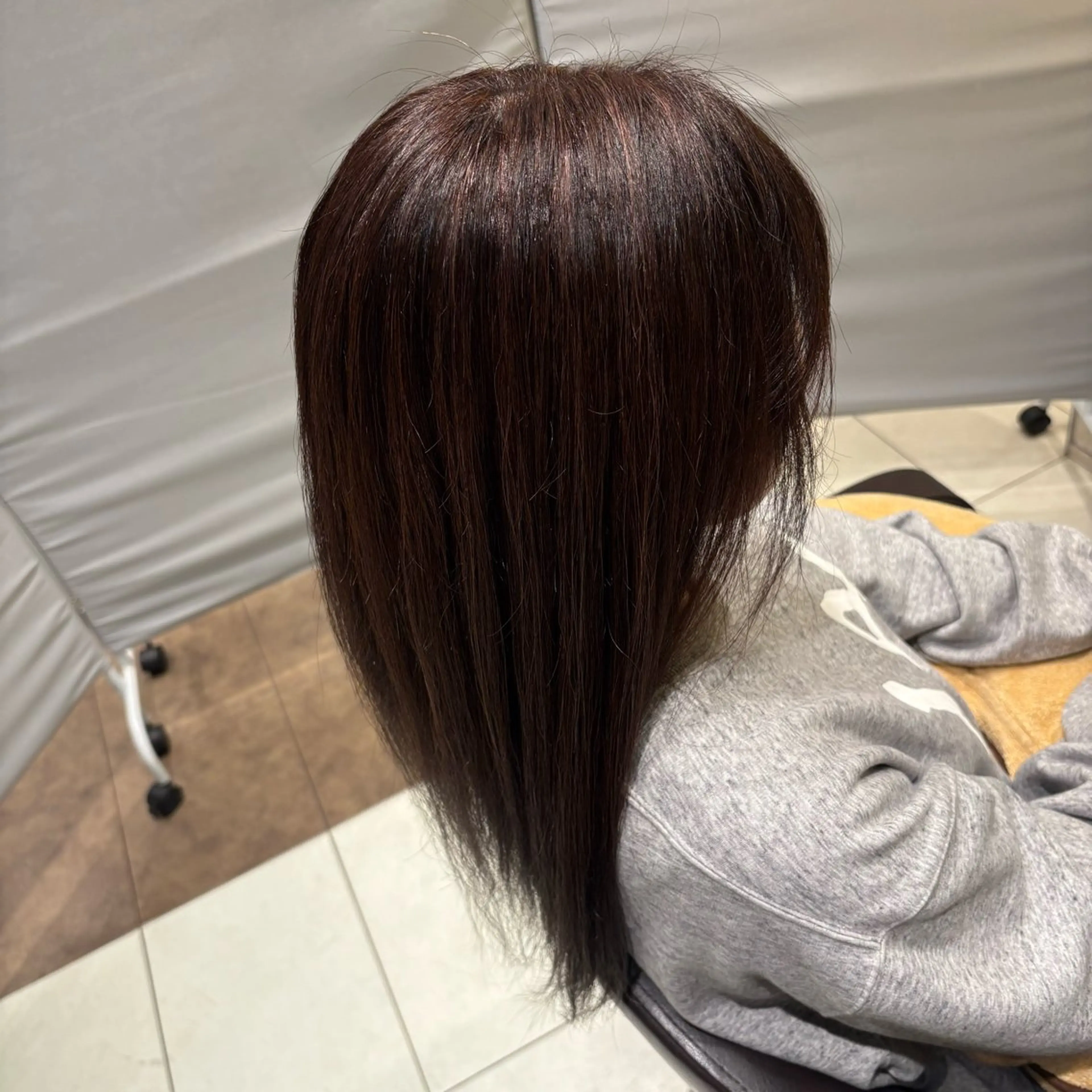 カラー 森田 玲央のヘアスタイル