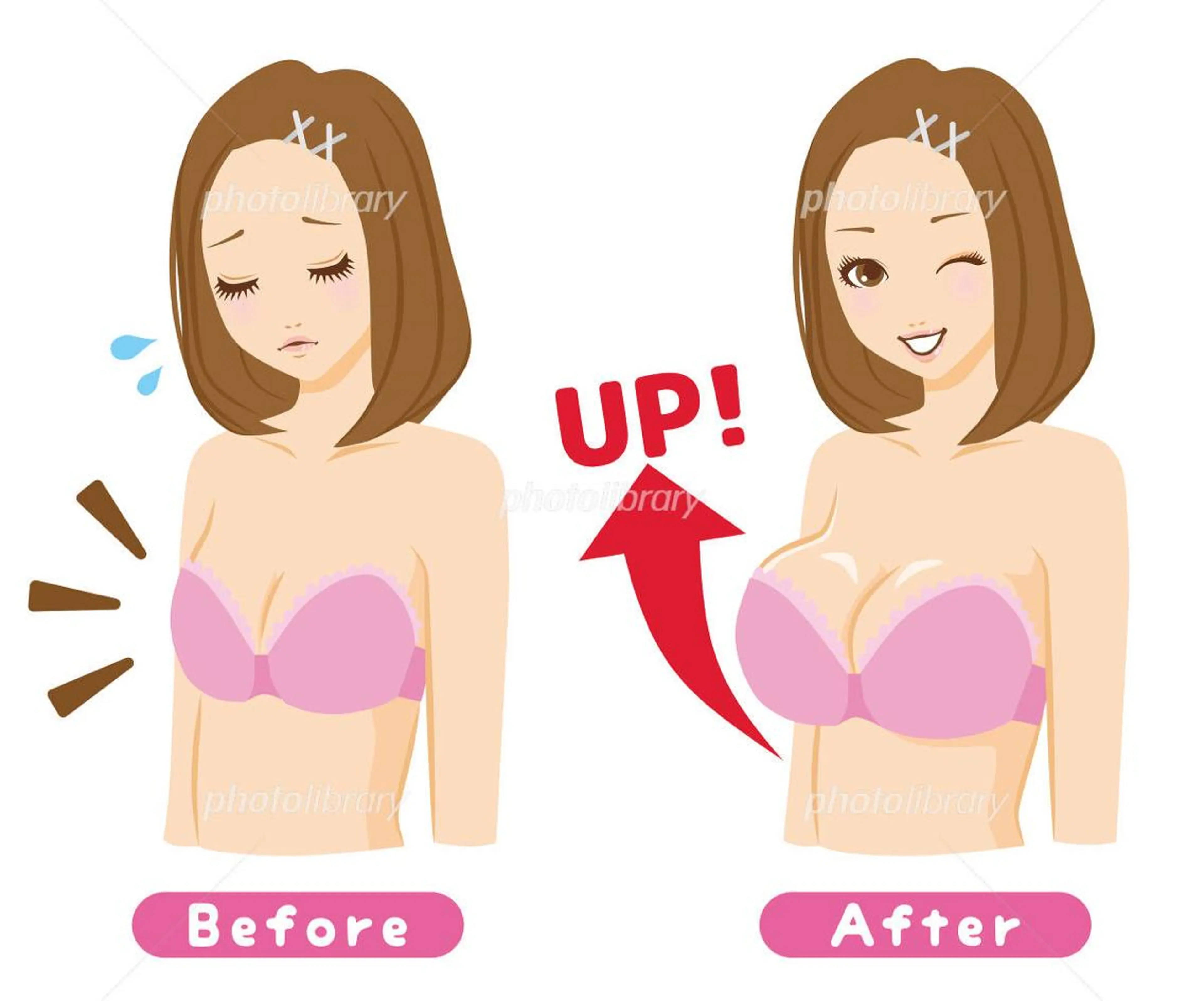 女子力UP✨バストアップ💕光をバストと背中に当てていき、バストアップマッサージをさせていただきます🎶レディース💄の写真