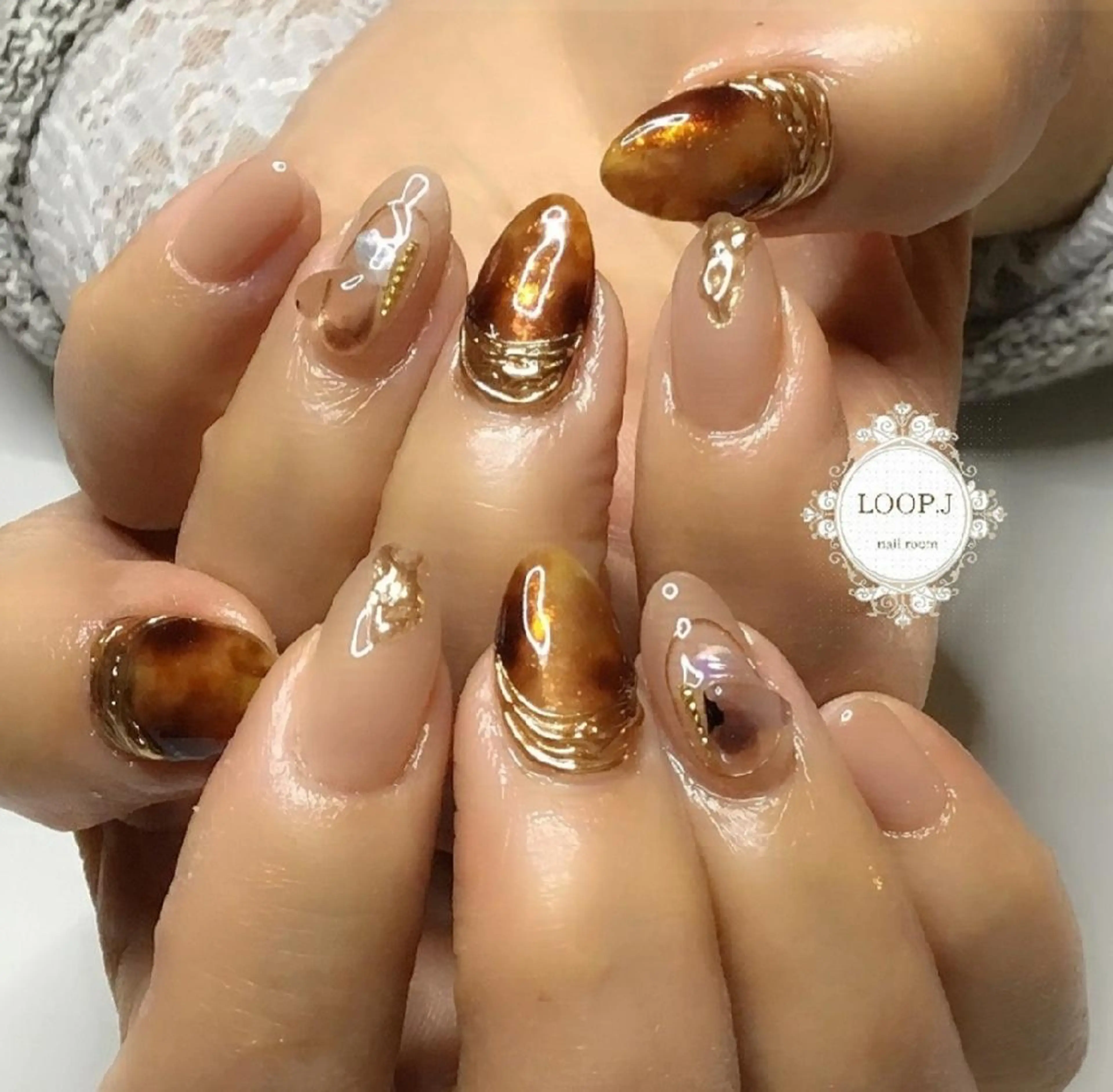 ネイル ハンドネイル おおくぼ めぐみのネイルデザイン