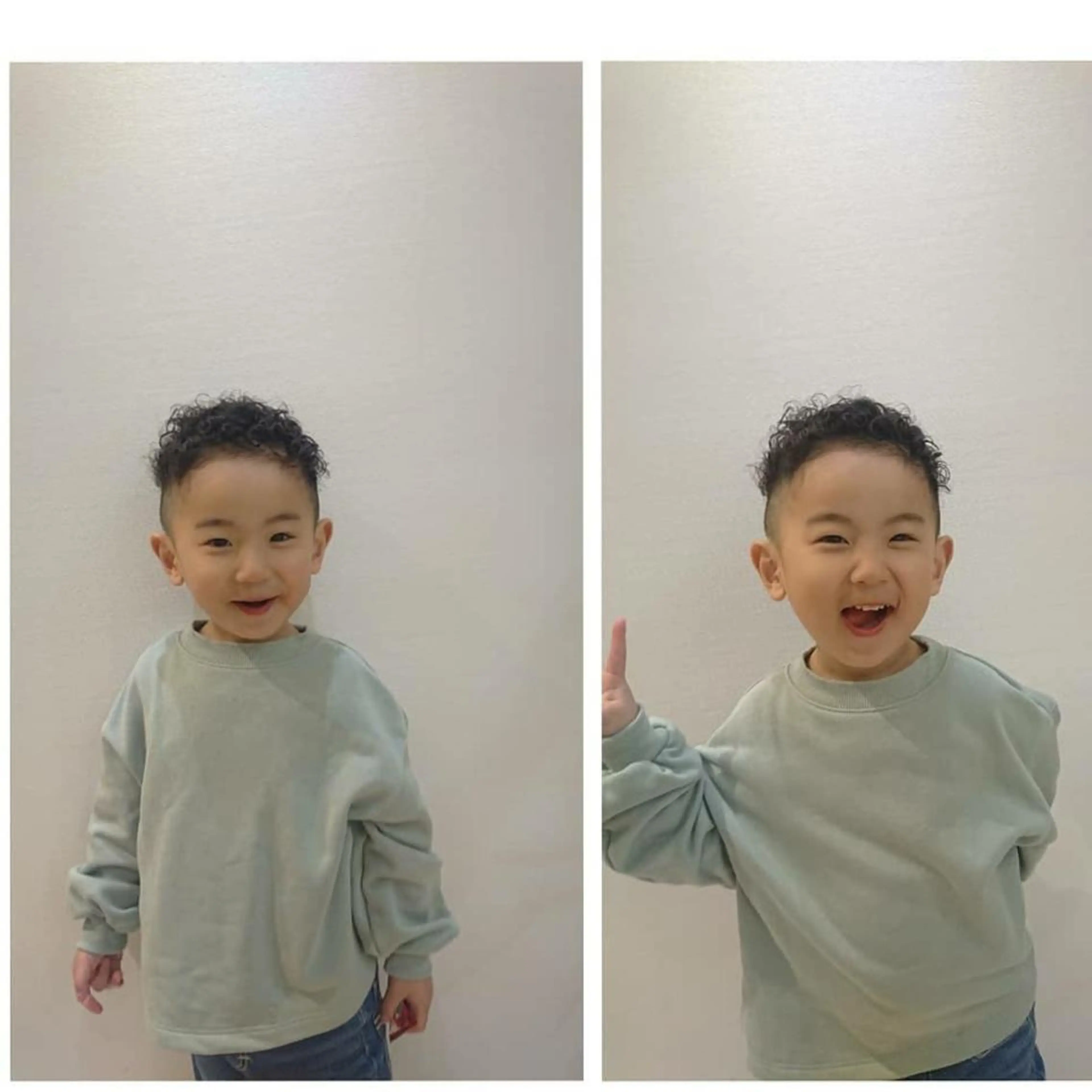 キッズ パーマ ra ci cu らしくのヘアスタイル