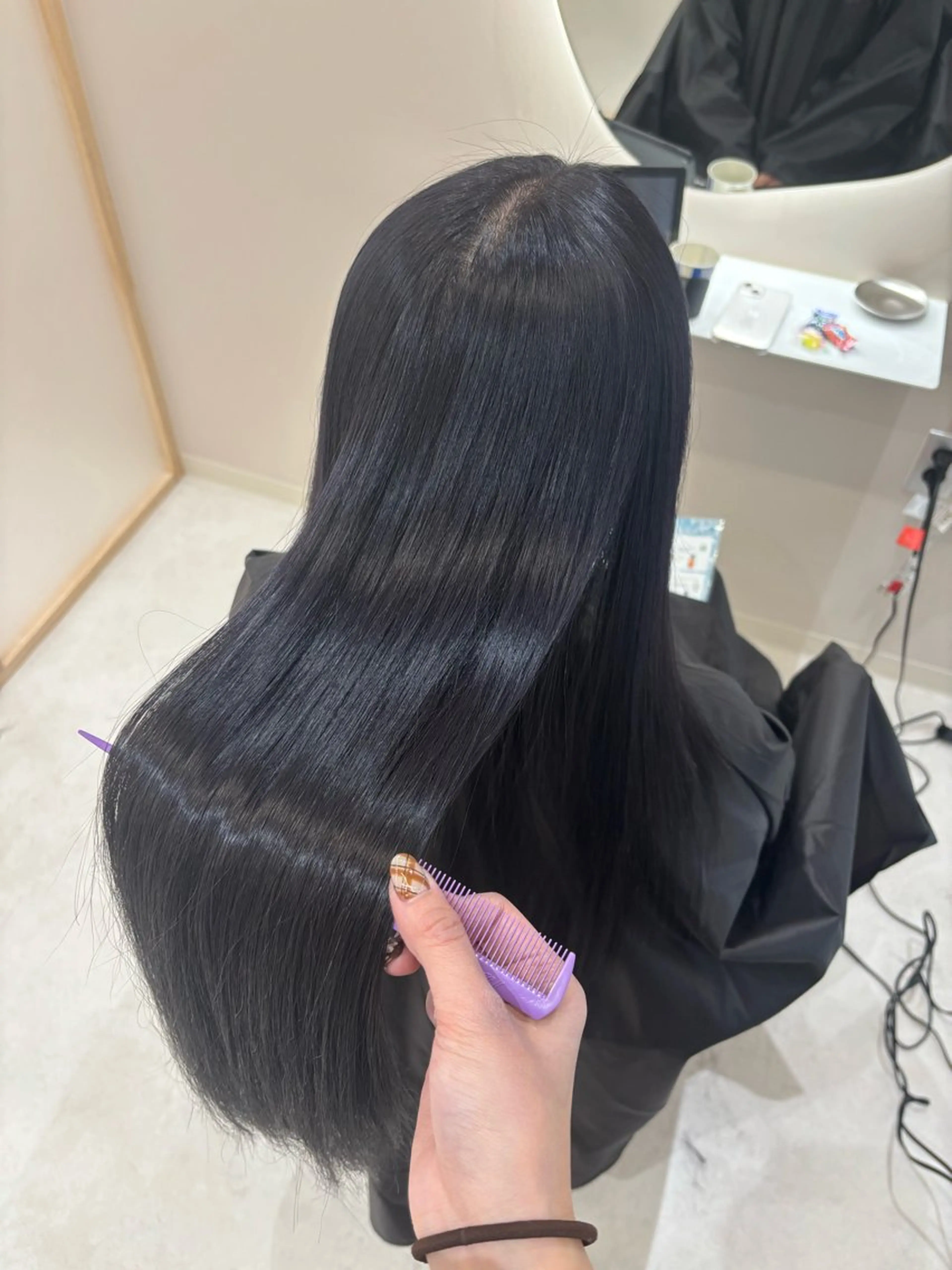 【当日予約限定】カット+ケアカラー+超音波クイックTRの写真