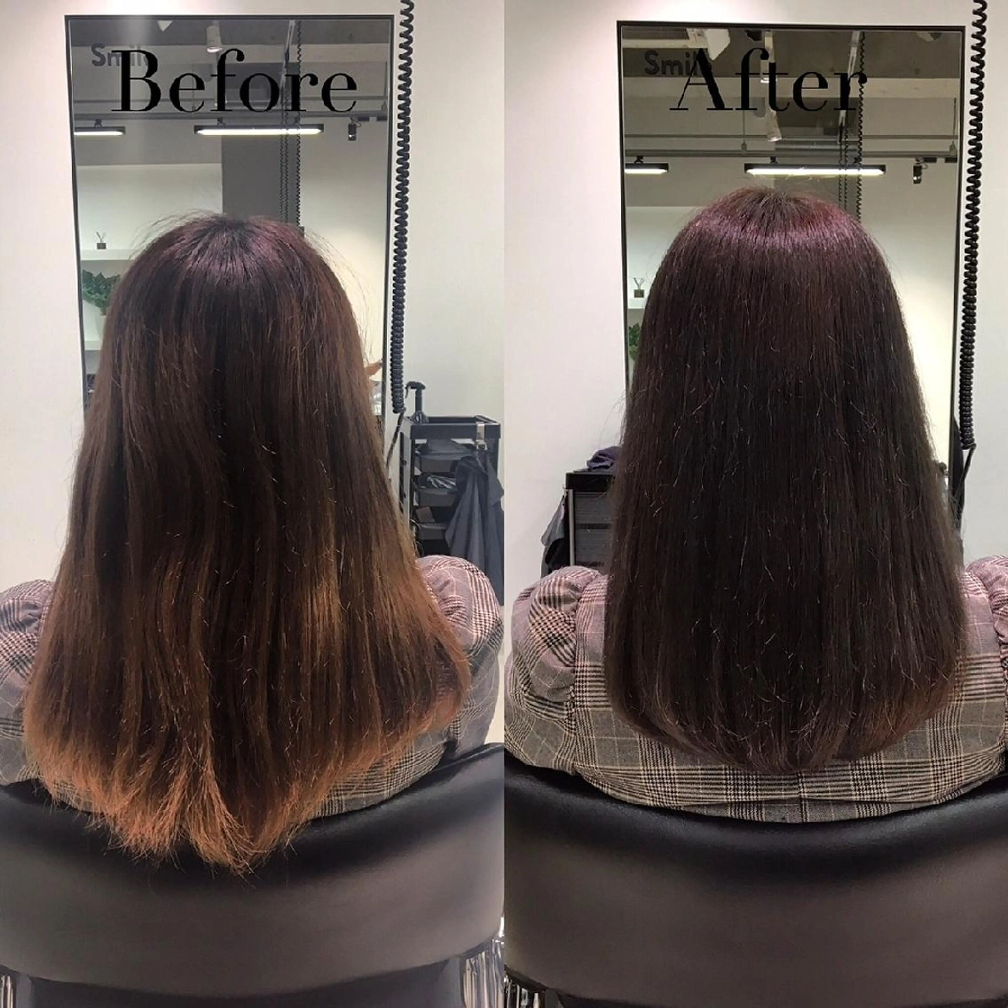 カラー セミロング 💖パーソナル診断 特化YUYA💖のヘアスタイル