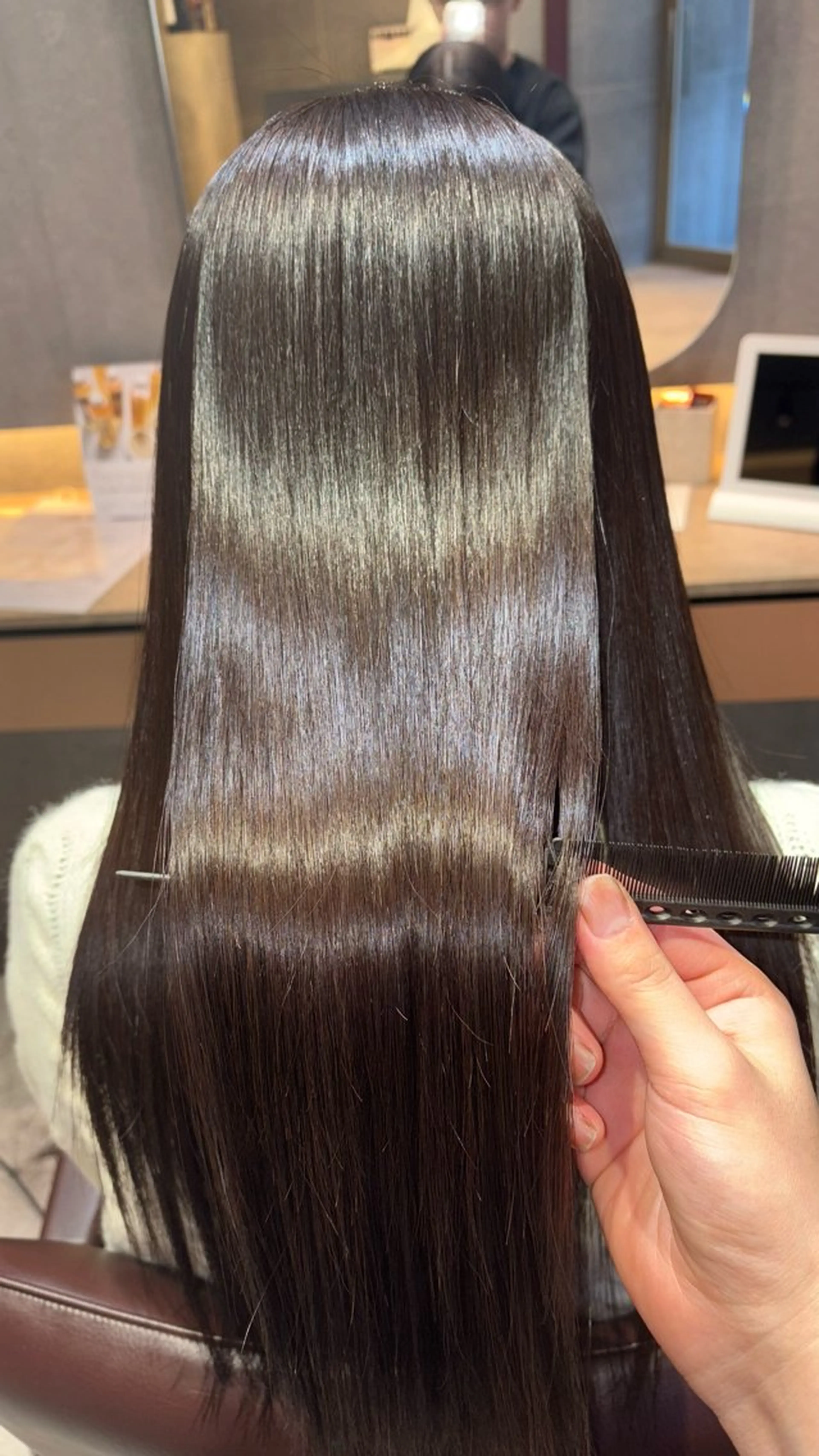 美髪矯正(カット.TOKIOトリートメント込み)の写真