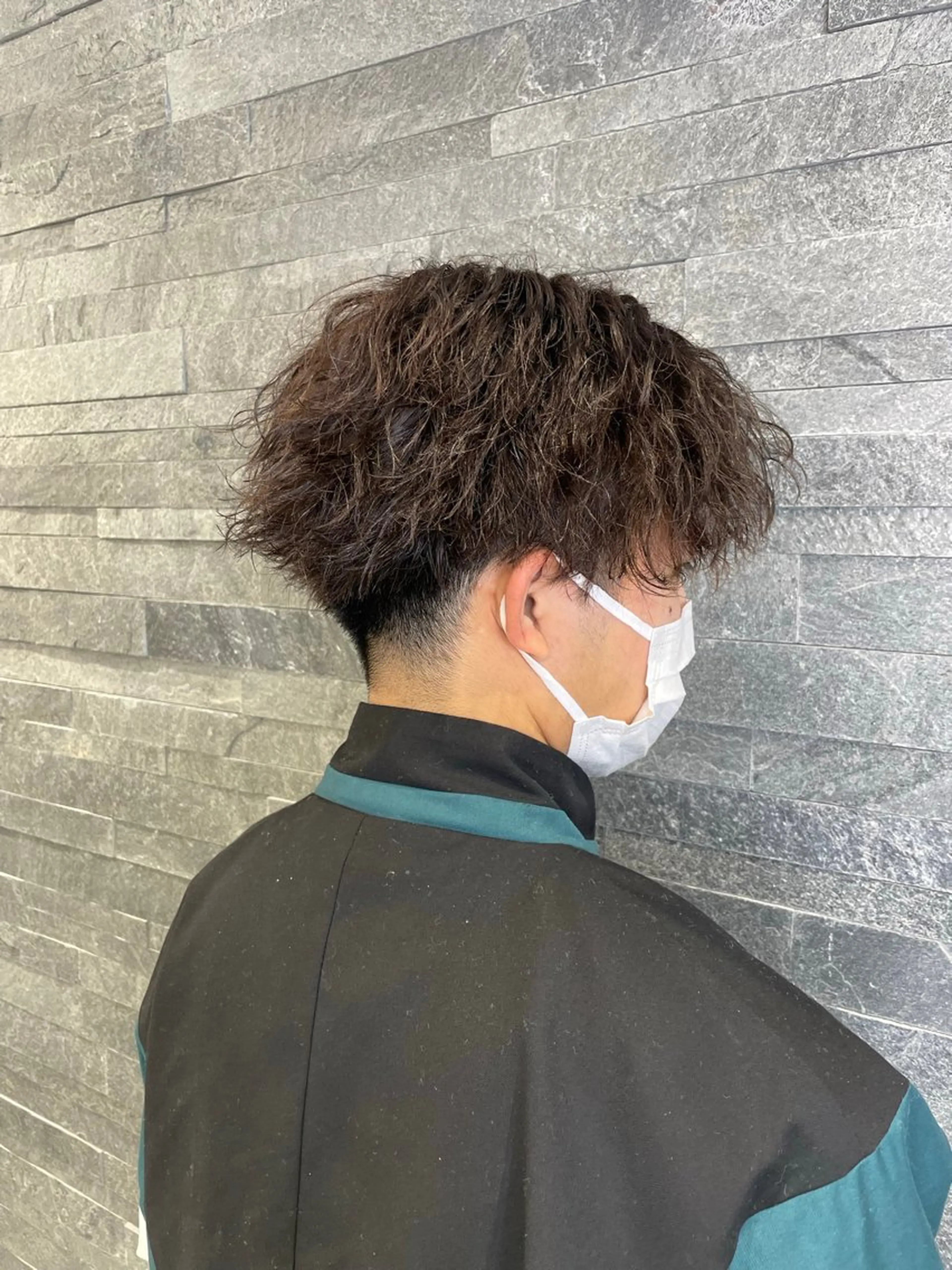 メンズ メンズパーマ カット パーマ 飯田 祥哉のヘアスタイル