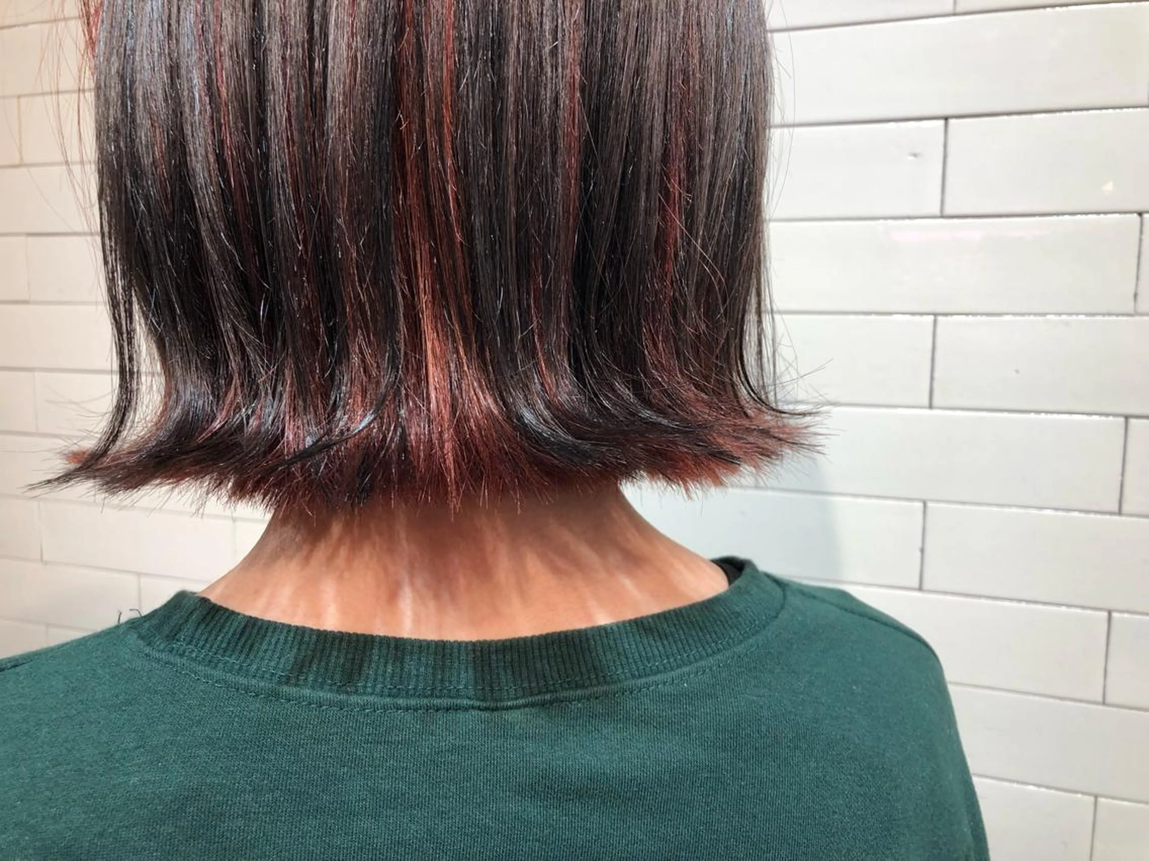 ショート カラー 髪質改善⌇﻿透明感 カラー⌇﻿川上葵のヘアスタイル