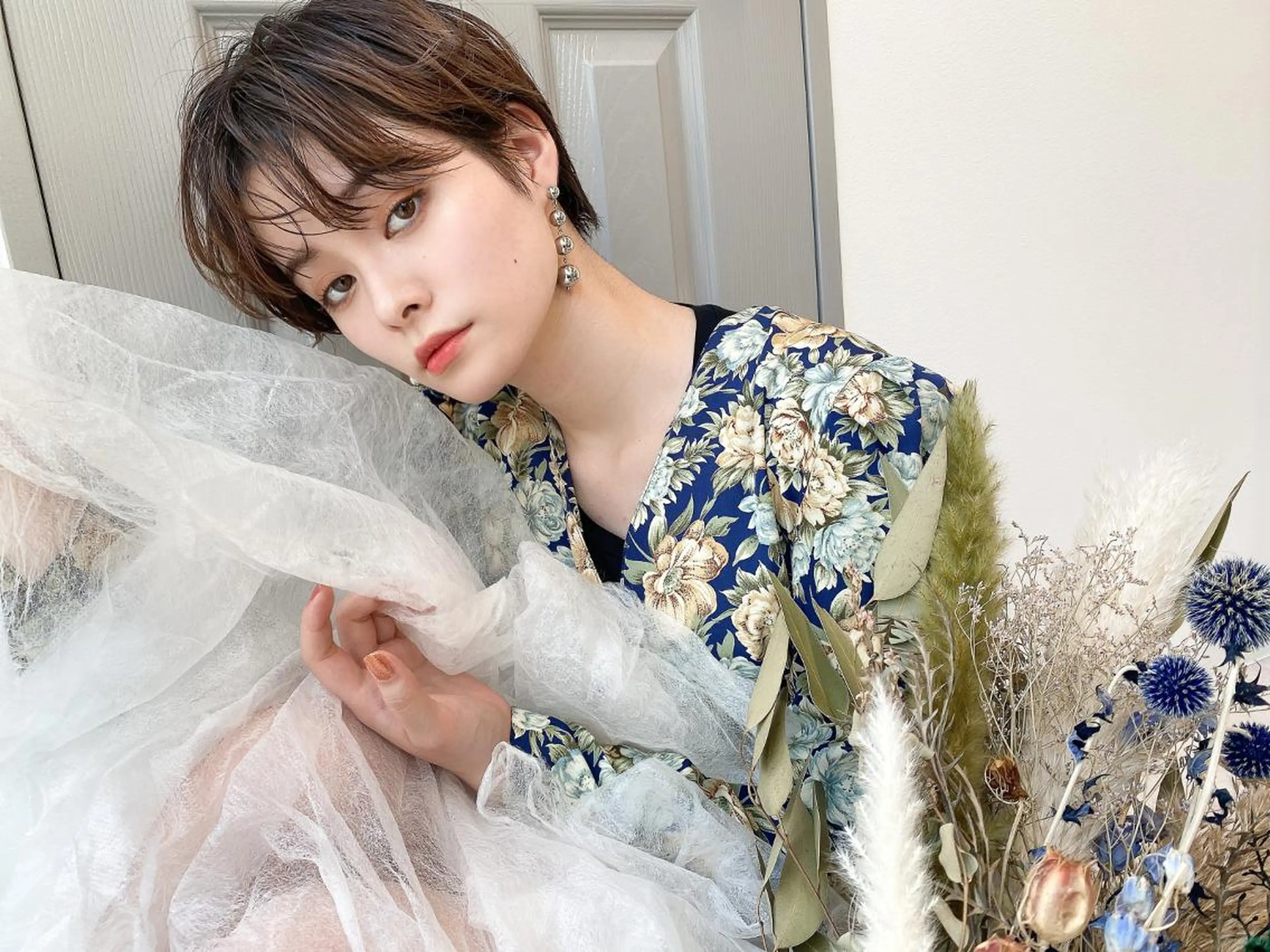 ショート 井上 未悠のヘアスタイル