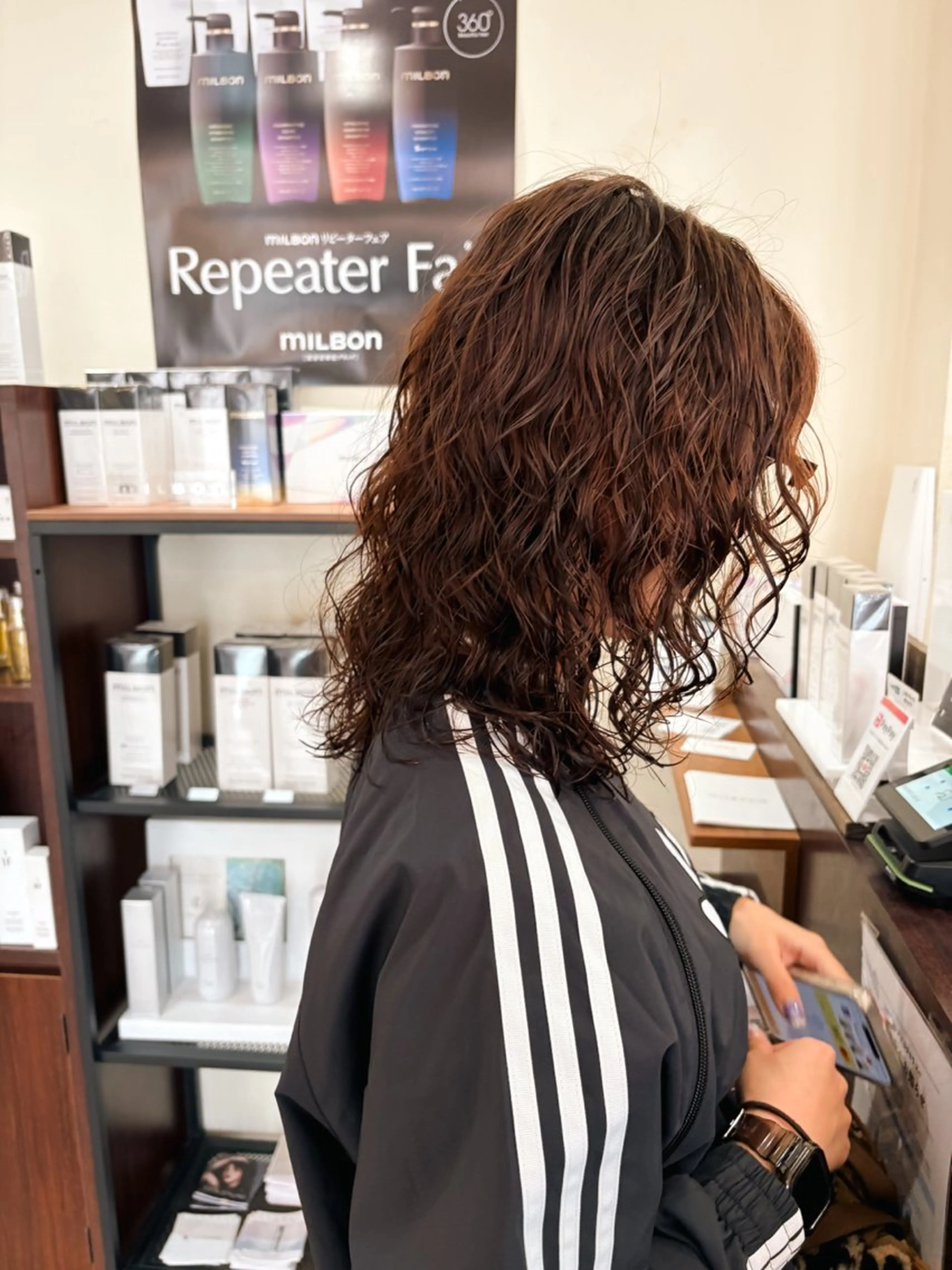 ミディアム パーマ enVOGUE🌀 宮本泰周のヘアスタイル