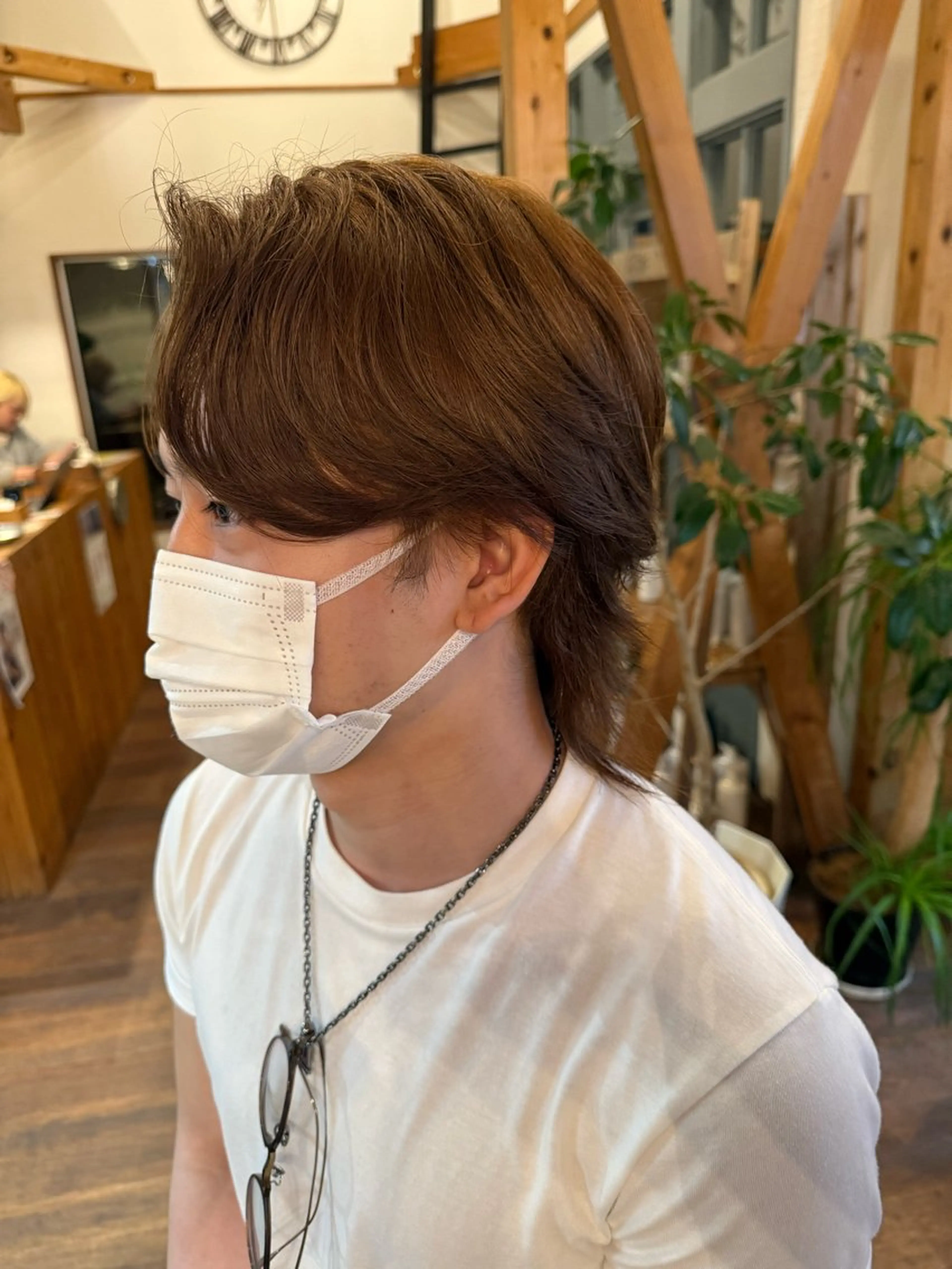 カラー メンズ ヘアカラー トリートメント 秋葉 陸のヘアスタイル