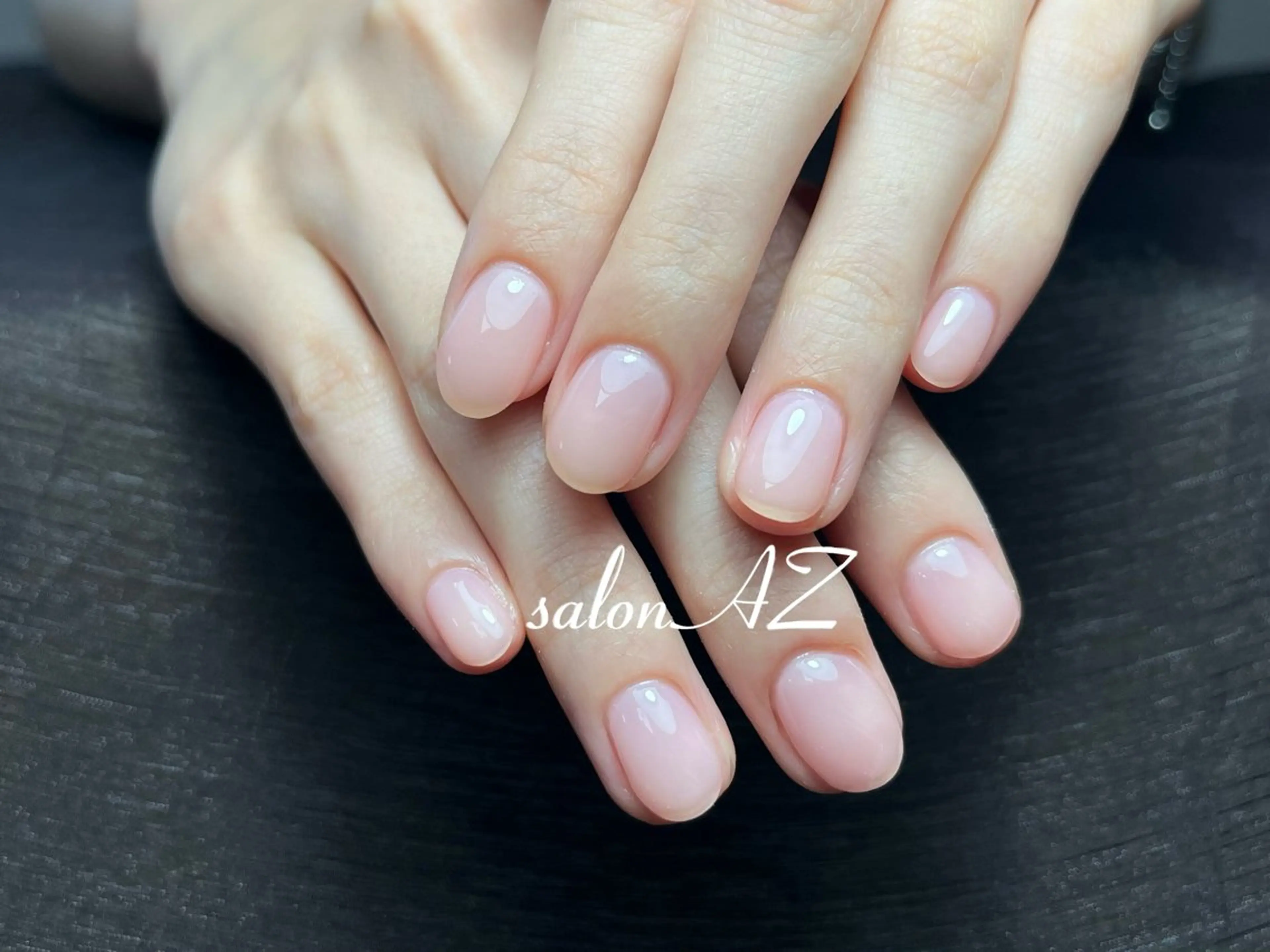 ネイル アートネイル 長さ出し フットネイル フレンチネイル ジェルネイル salon AZのネイルデザイン