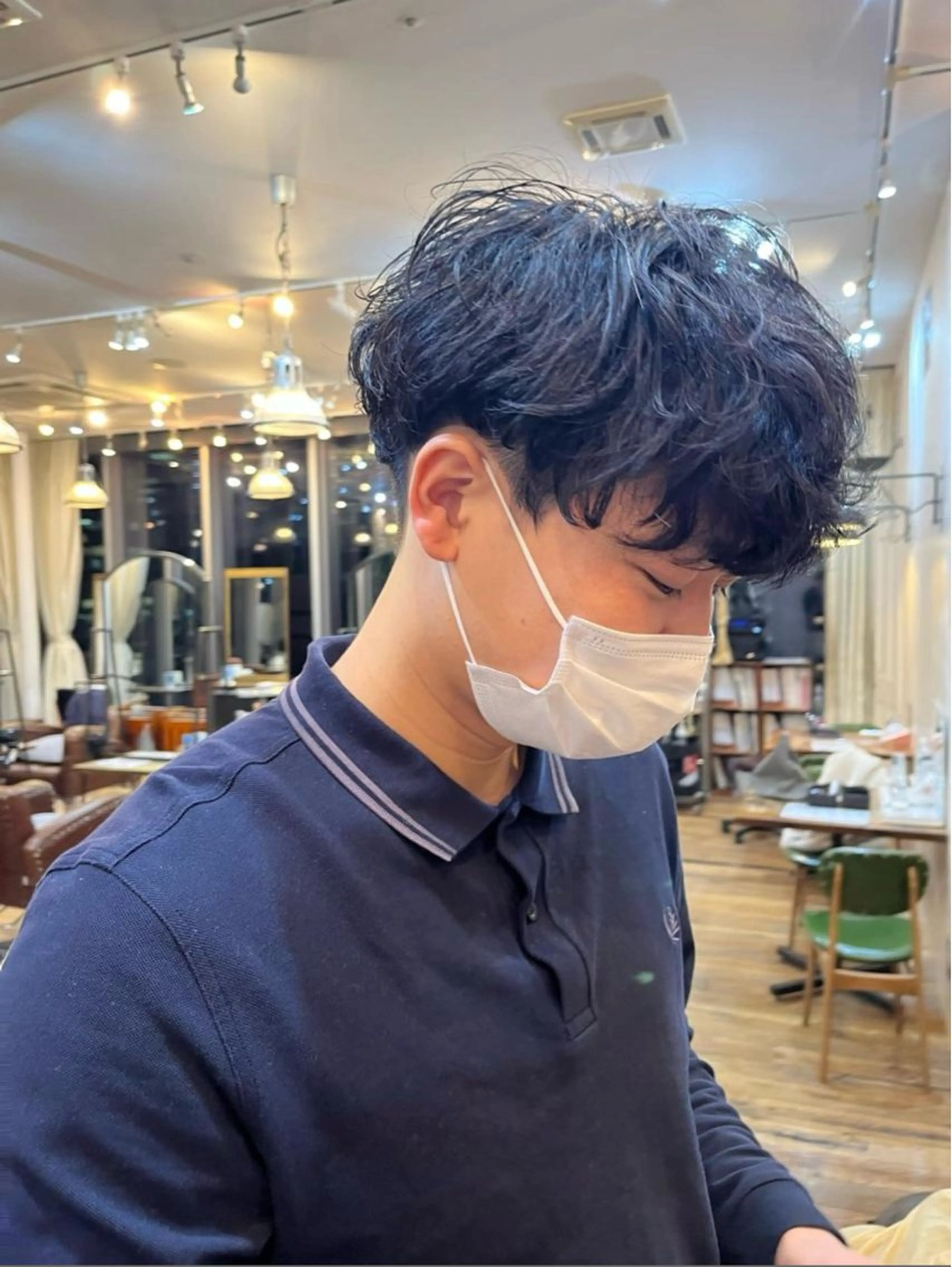 メンズ メンズパーマ Belle銀座並木通り店所属・井手草一朗/ メンズ◎/パーマのヘアスタイル