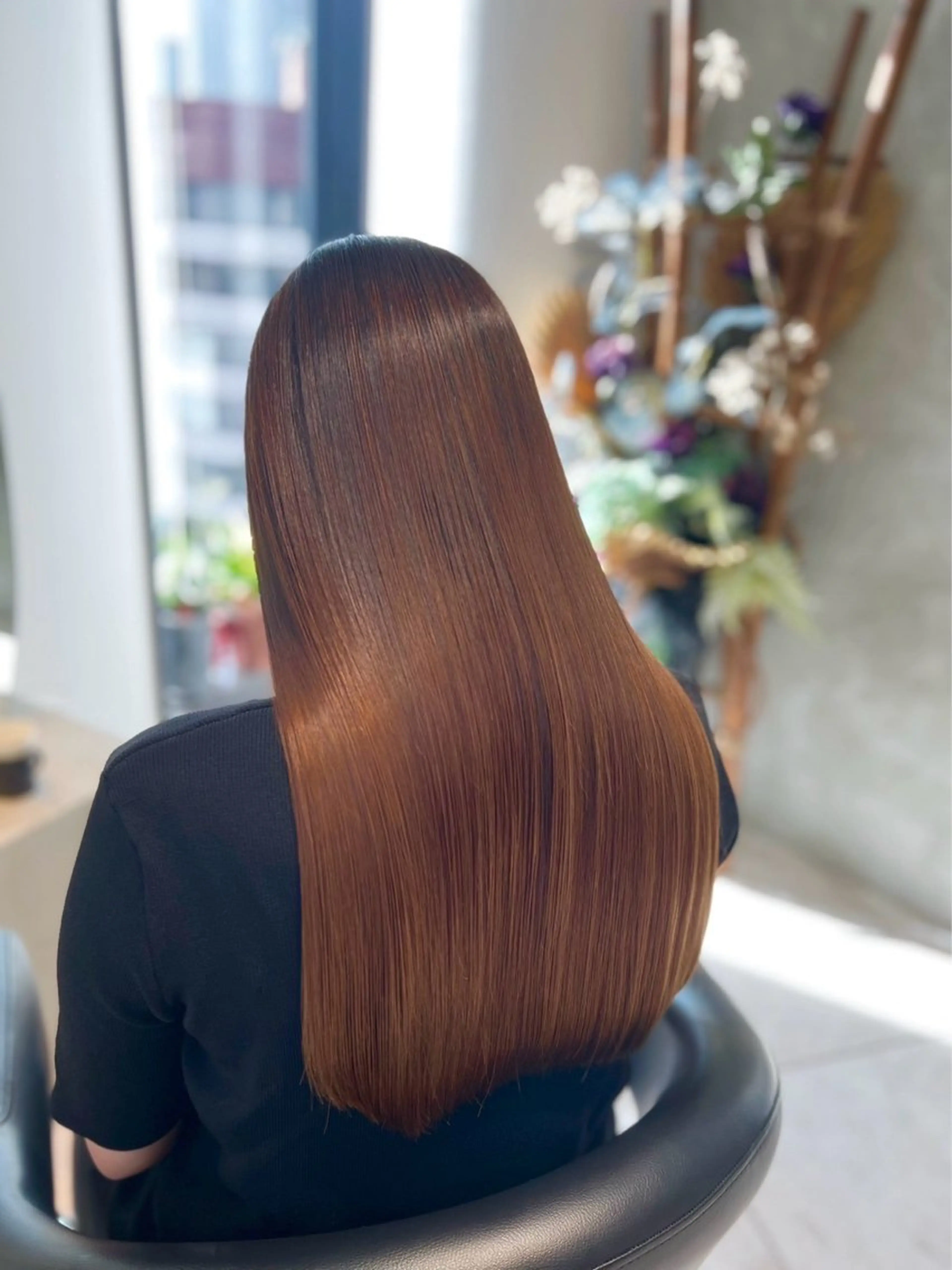 ロング パーマ カット トリートメント 美髪矯正🫧艶髪特化 🫧関口太郎のヘアスタイル