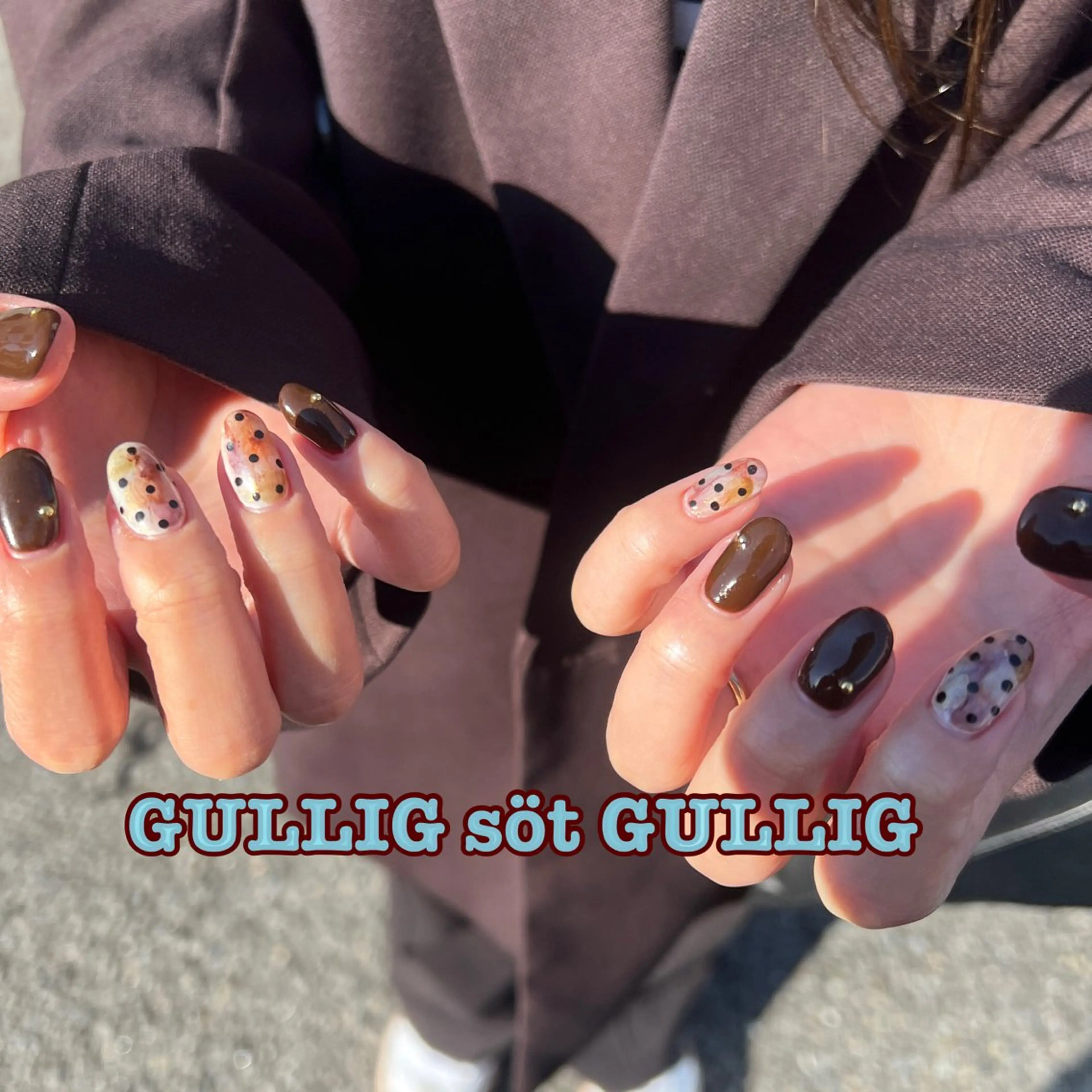 ネイル ハンドネイル フットネイル GULLIG söt GULLIGのネイルデザイン