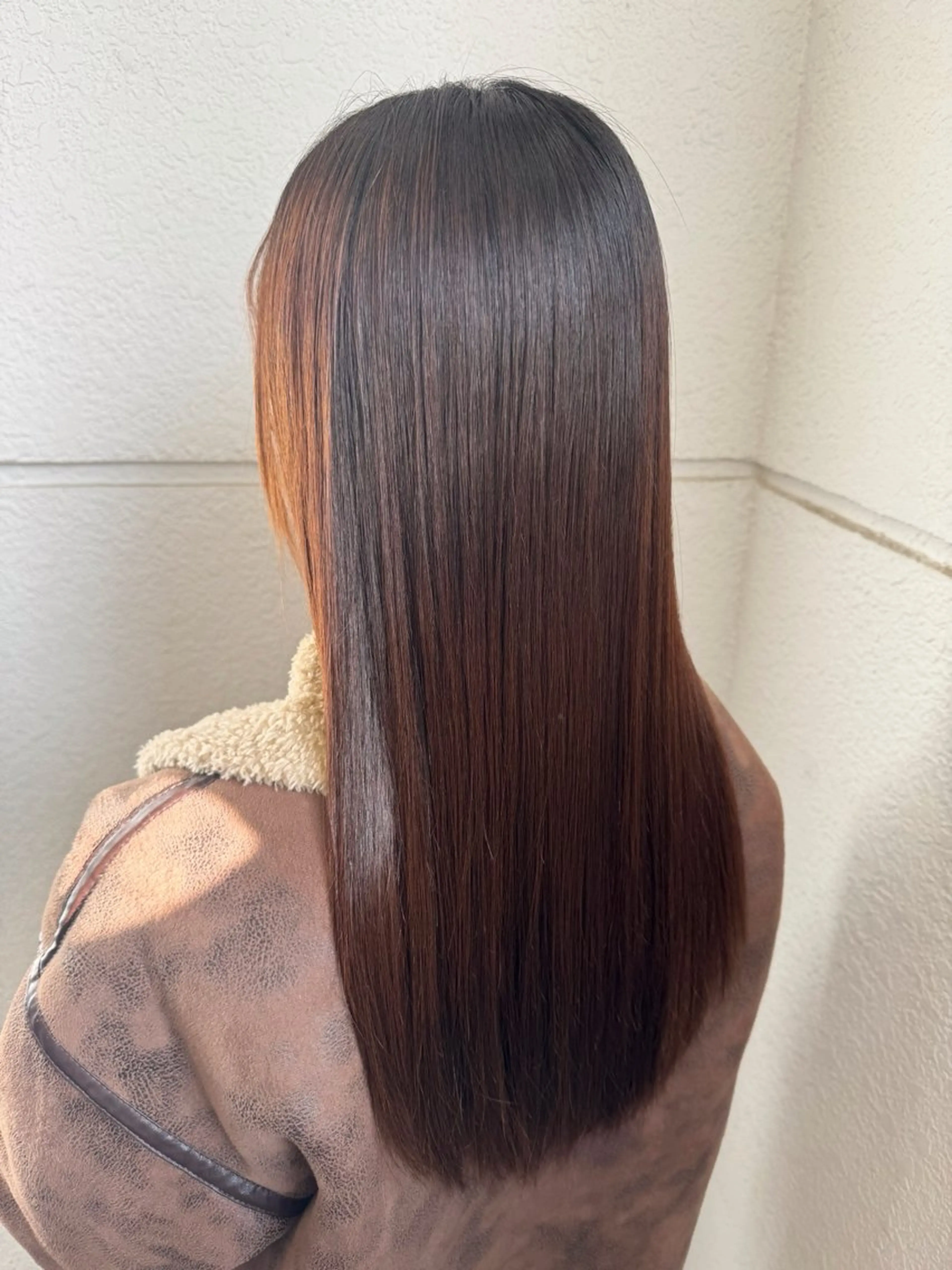 ロング パーマ カット トリートメント ハイライト/透明感 カラー🏝️あんじゅのヘアスタイル