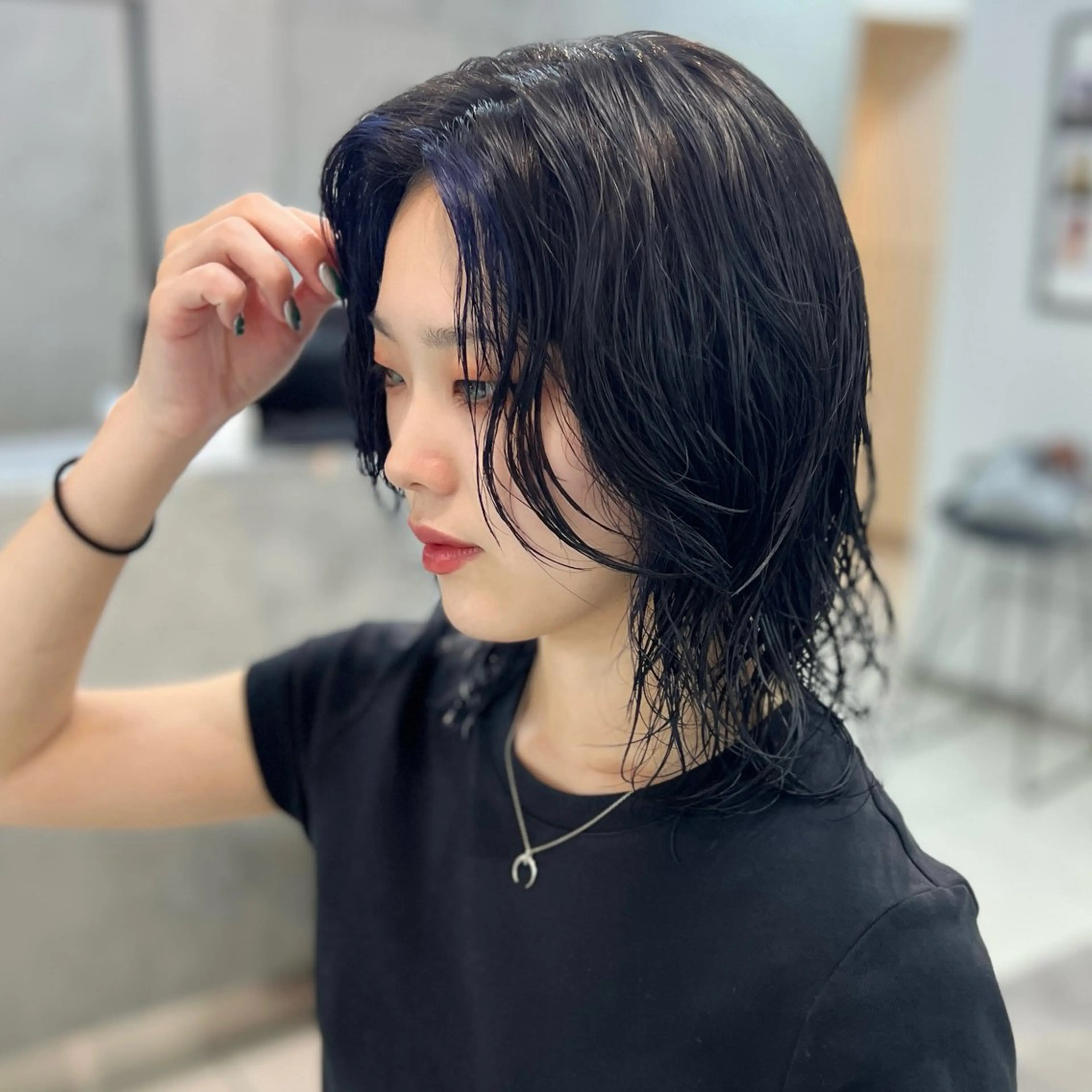 ミディアム 透明感カラー / Rio👶🏻💞のヘアスタイル