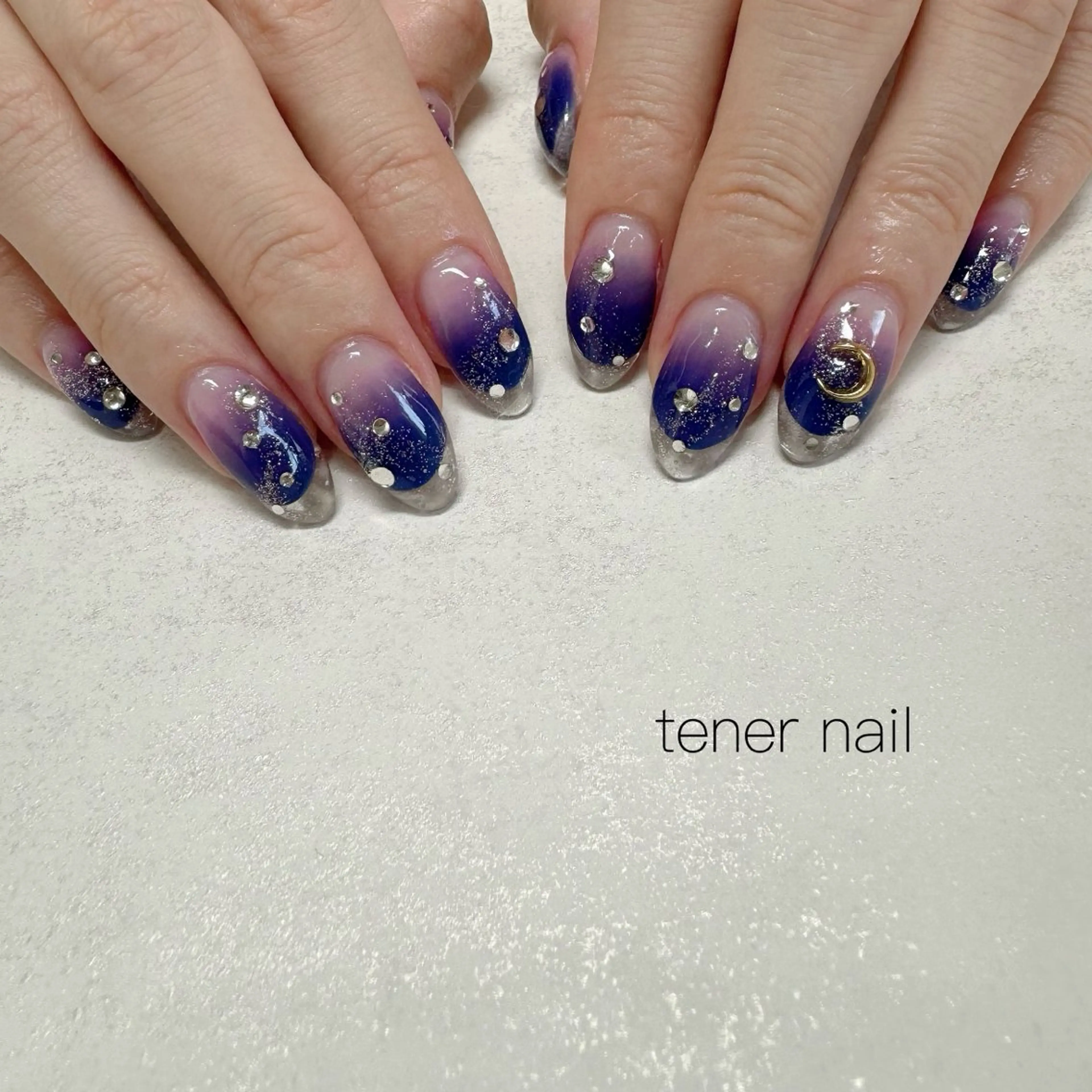 ネイル クリアネイル フレンチネイル ハンドネイル テネルネイル tener nailのネイルデザイン