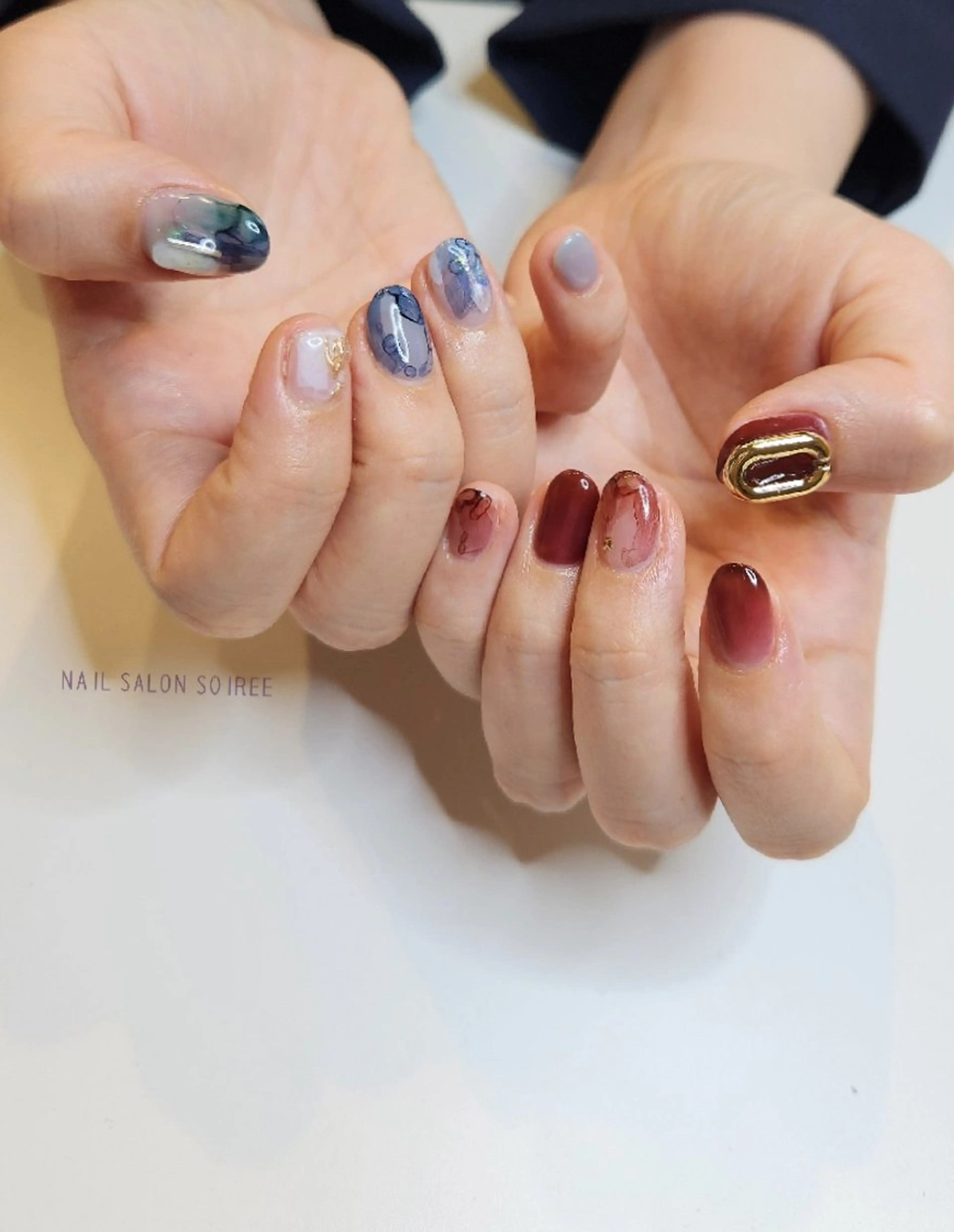 ネイル ハンドネイル nail salon Soireeのネイルデザイン