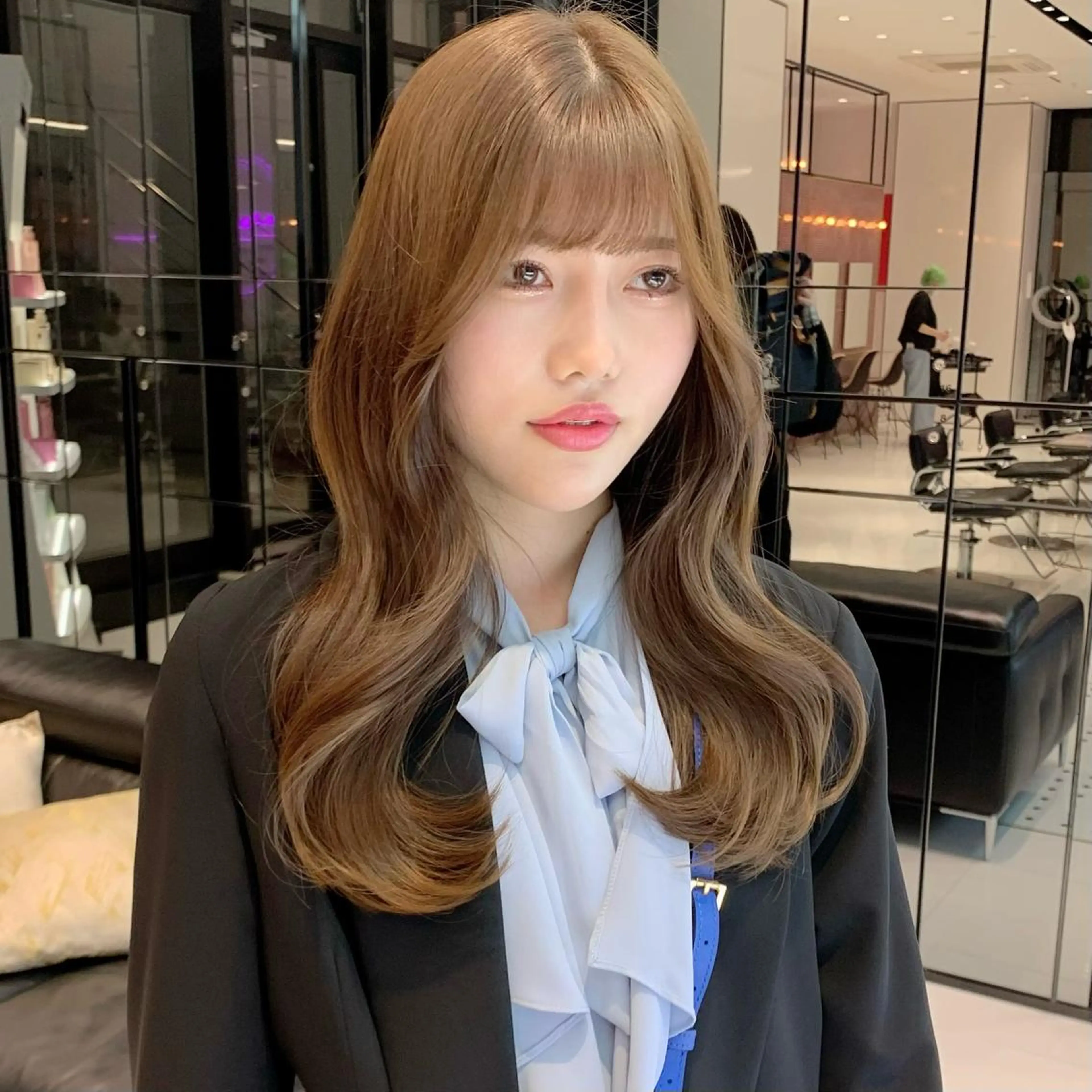 〈艶ケア〉カット+イルミナカラー+トリートメント🦋の写真