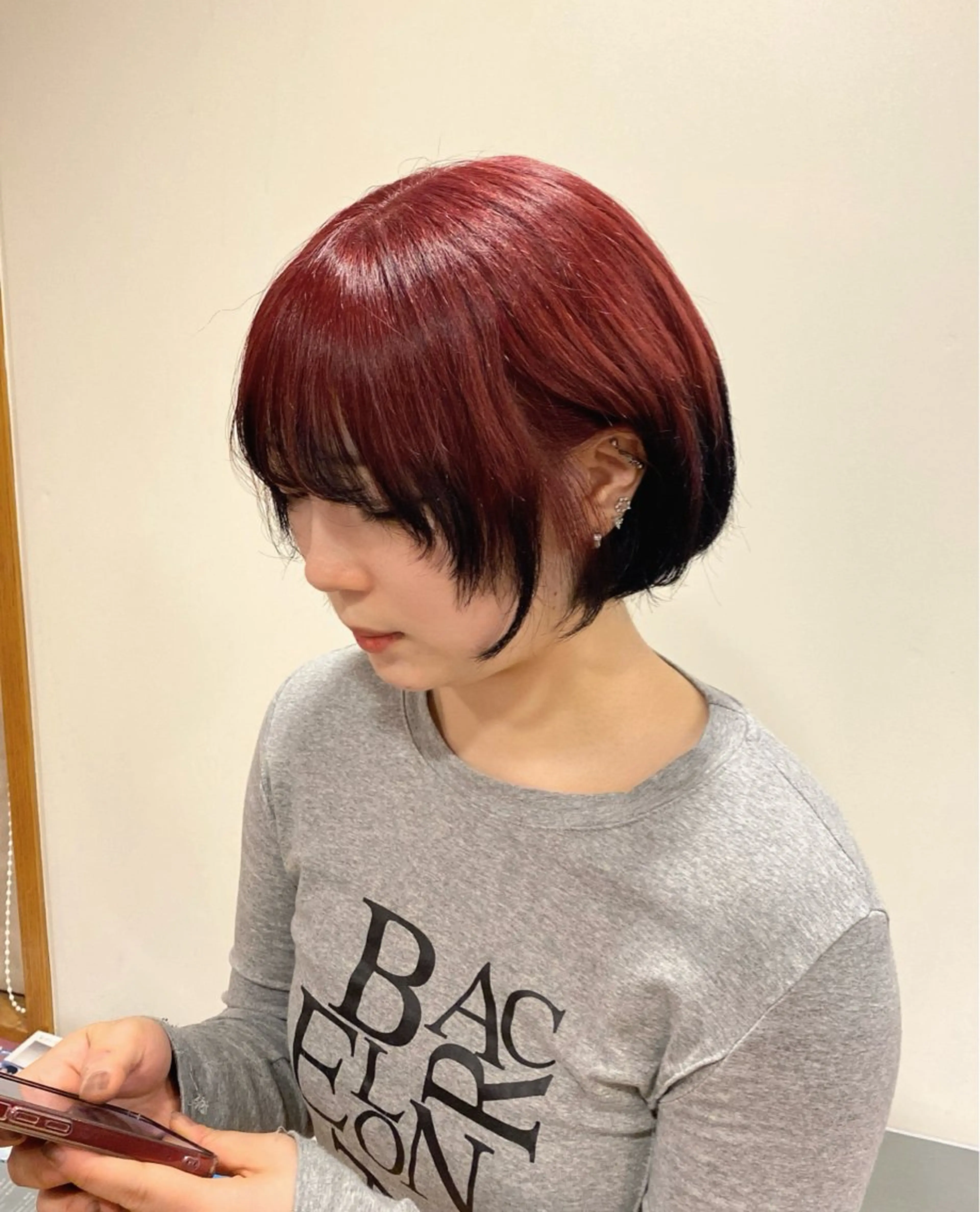 ショート カラー ヘアカラー Ludwig AIRIのヘアスタイル