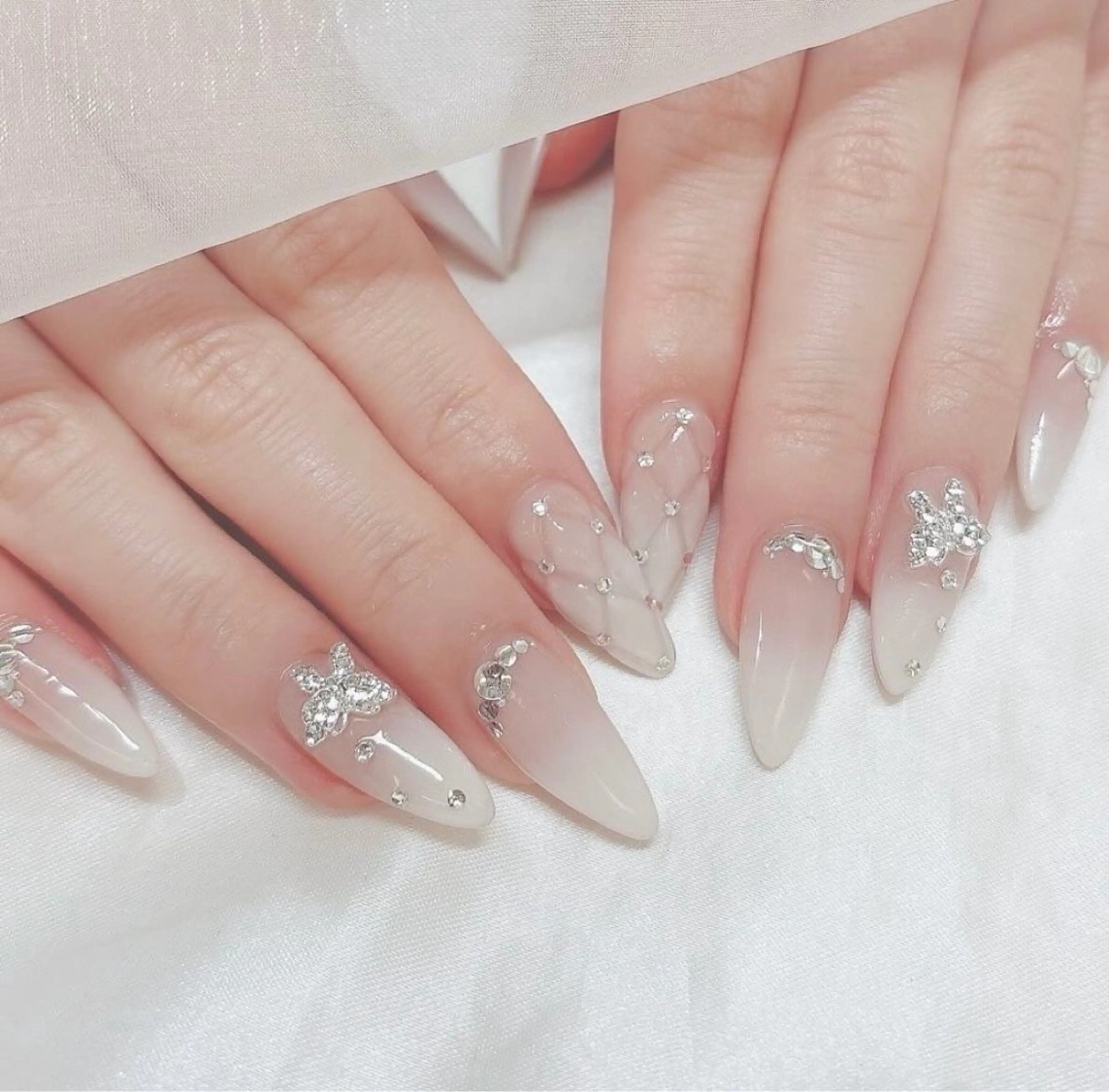 ネイル チークネイル フットネイル フレンチネイル グラデーション 韓国ネイル Yuki nail staffのネイルデザイン