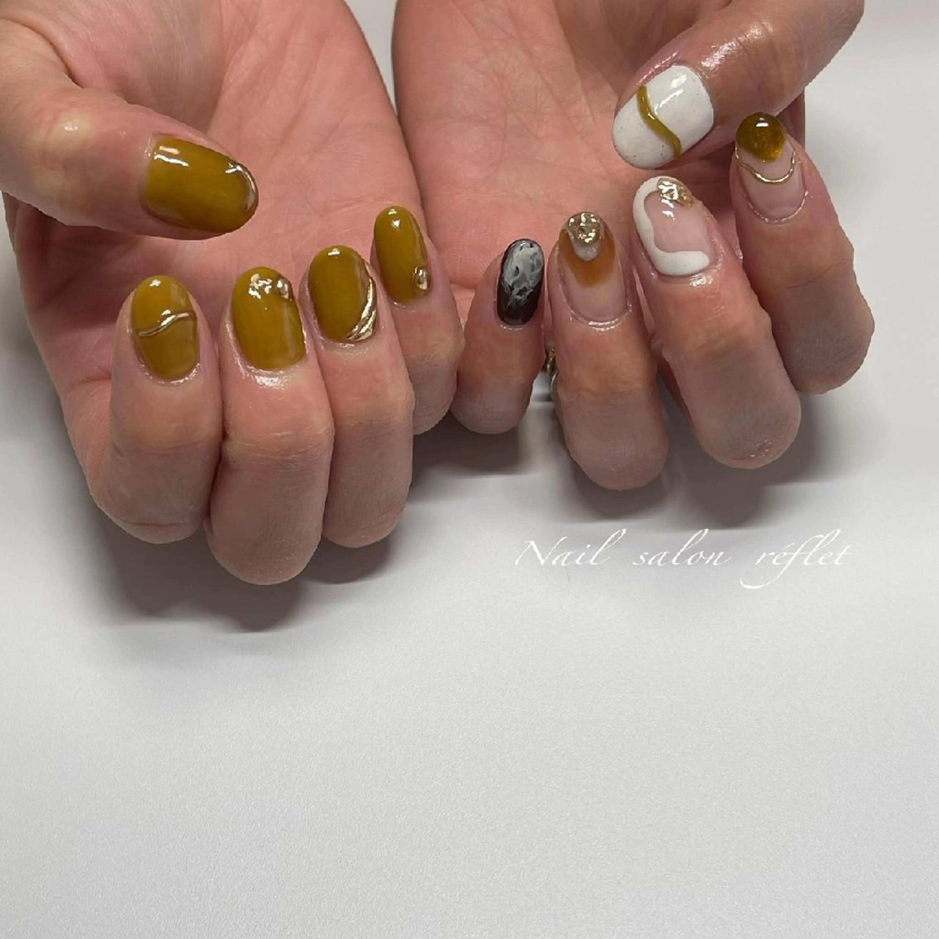 ネイル ハンドネイル Nailsalon Lebelのネイルデザイン