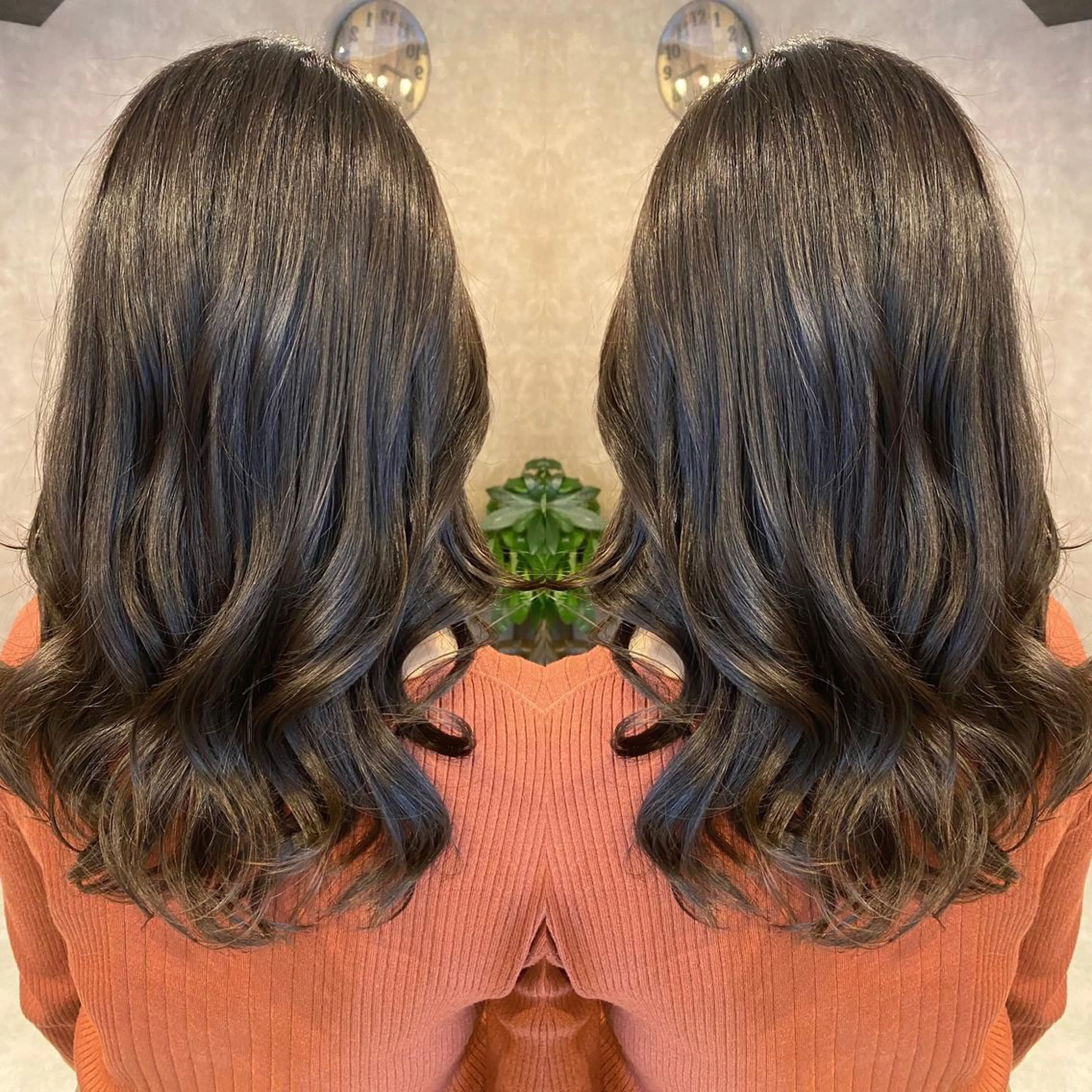 ロング カラー tocca 💜石田愛結💜のヘアスタイル