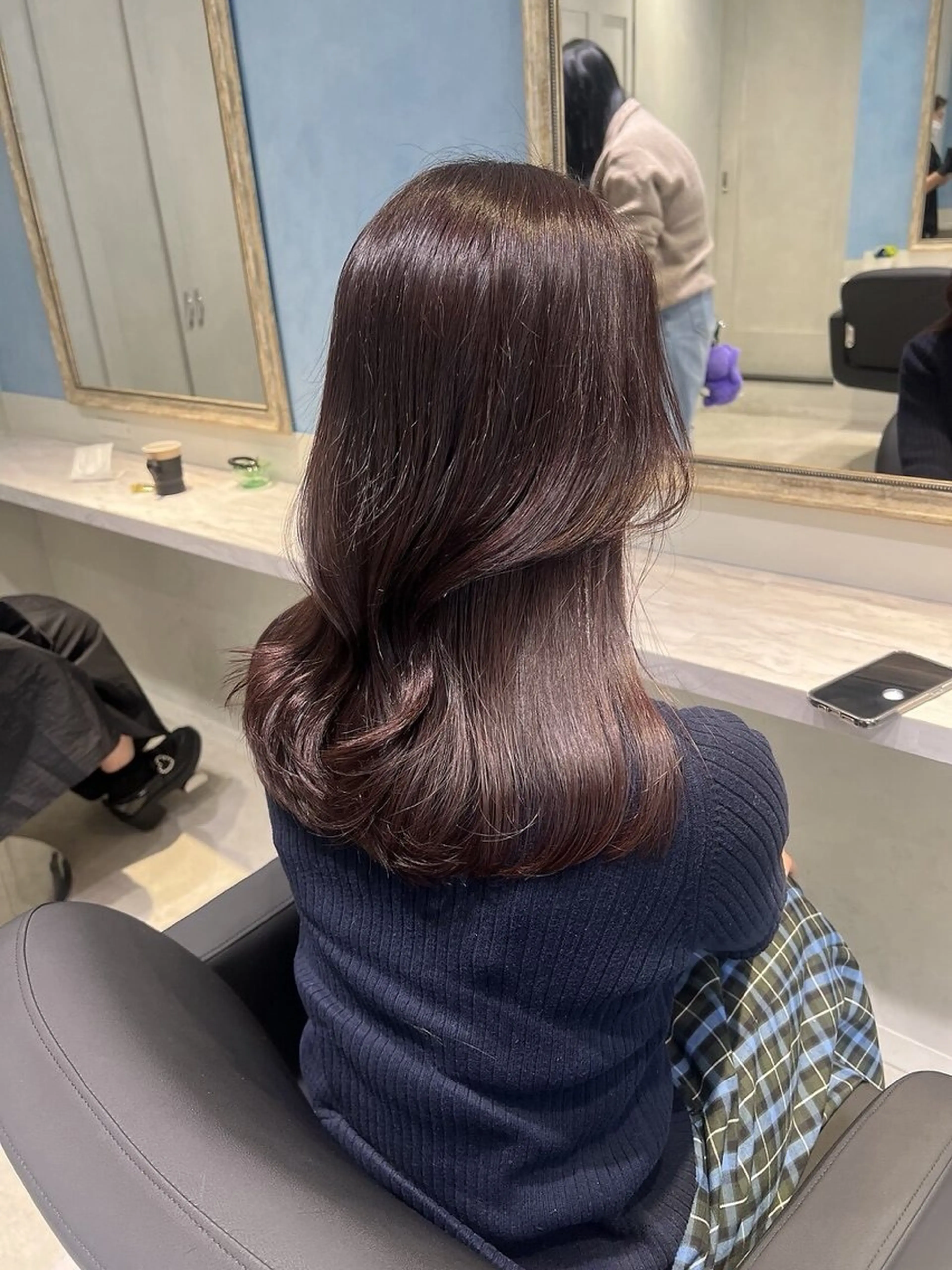 ロング カラー 透明感カラー🎀 みゆうのヘアスタイル