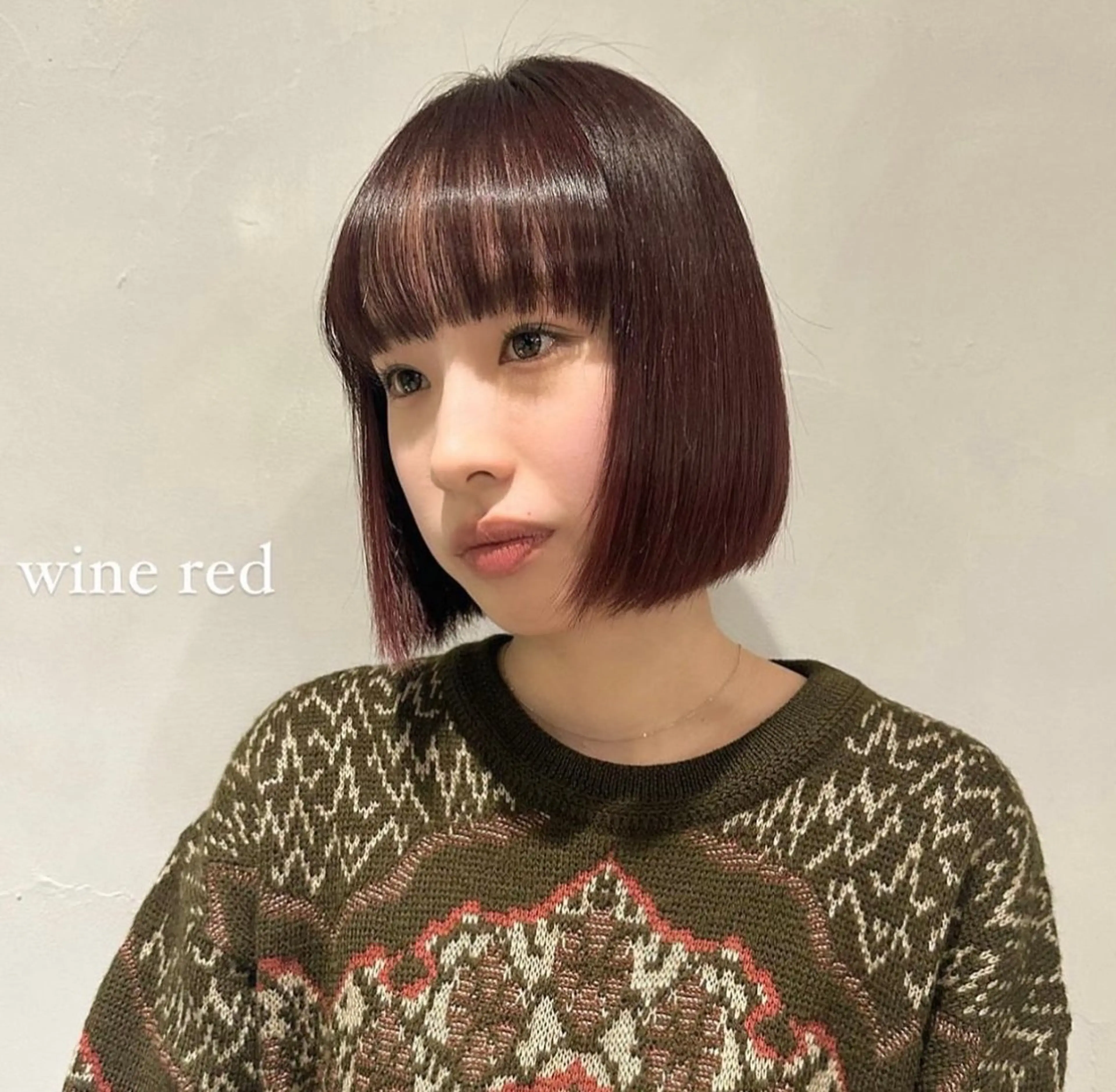 カラー Haruka 🎀暖色カラーのヘアスタイル