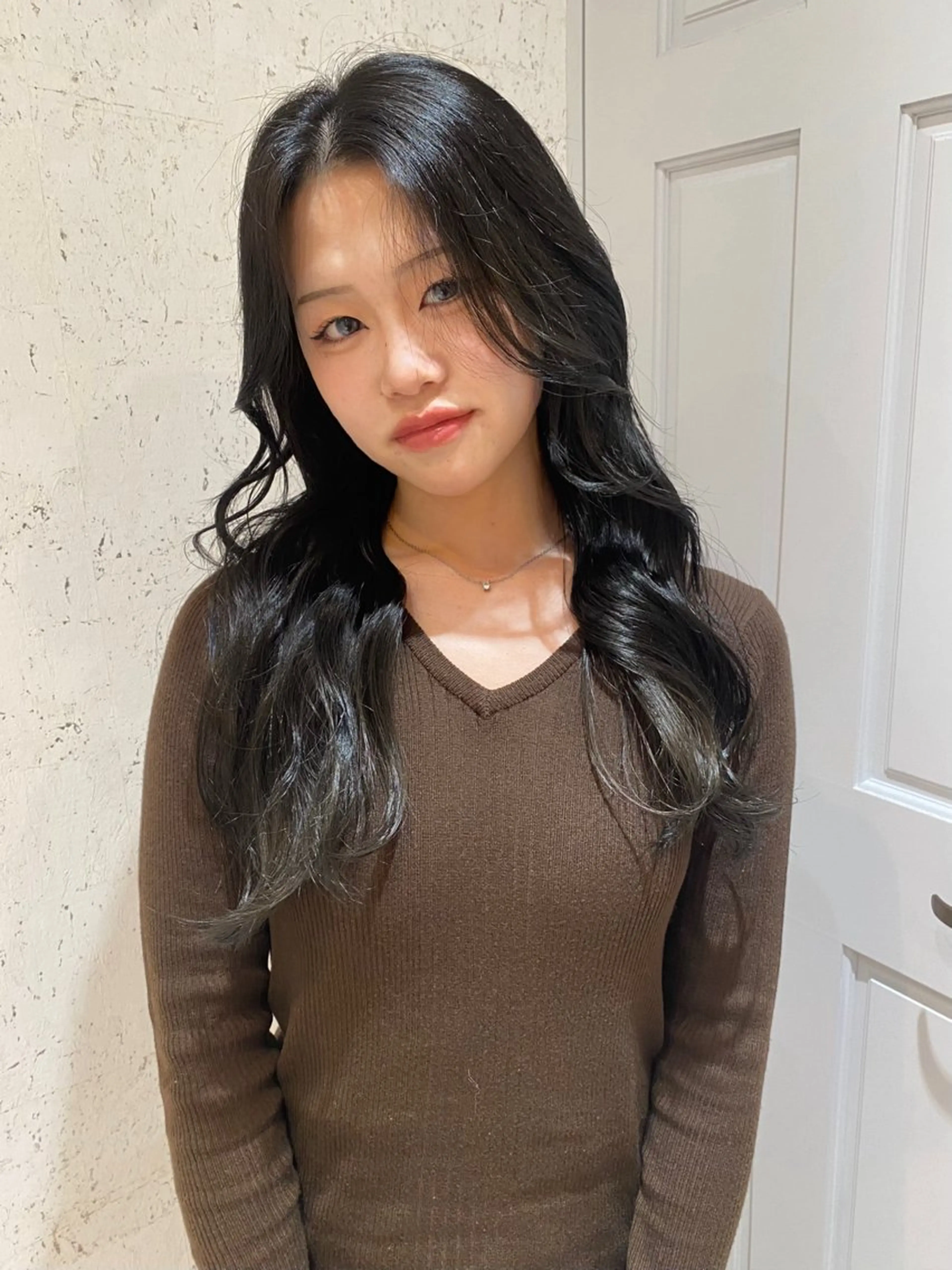 ロング カラー ブリーチ カット ヘアカラー トリートメント mai / linoah˚✧のヘアスタイル