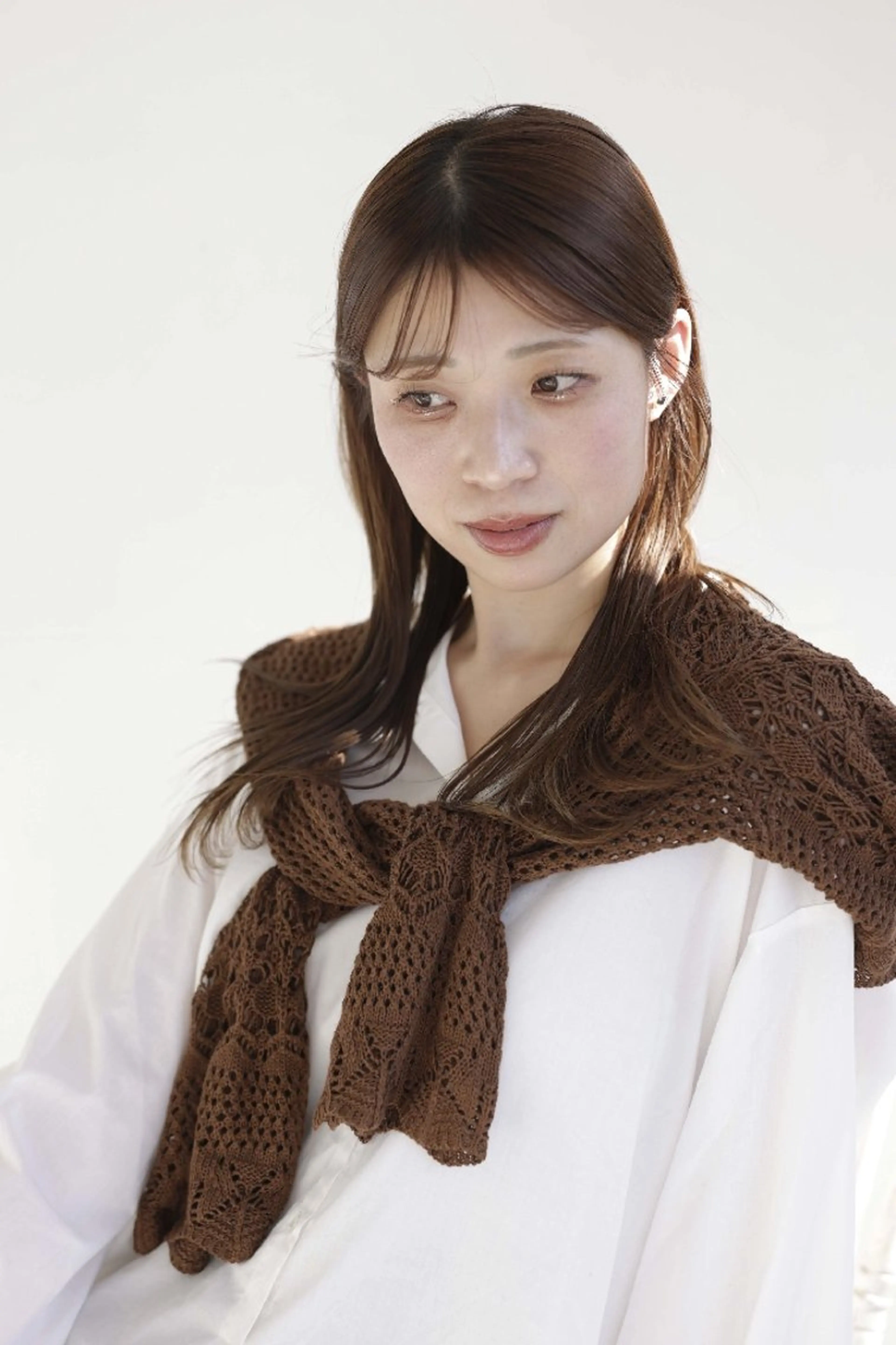 カラー 束感まつぱ🥑🤍 NATUKI🤍のヘアスタイル