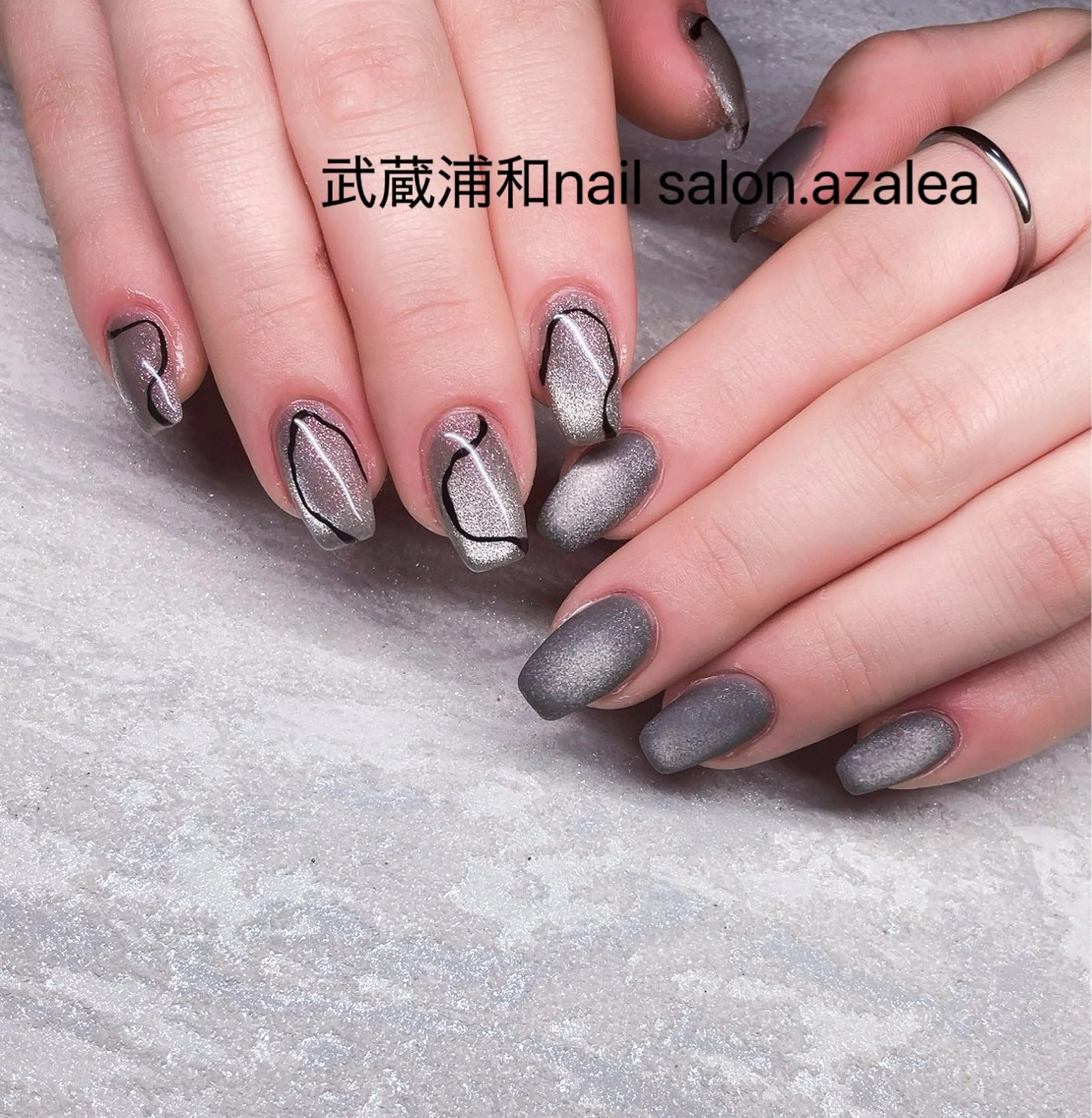 ネイル ハンドネイル R inのネイルデザイン