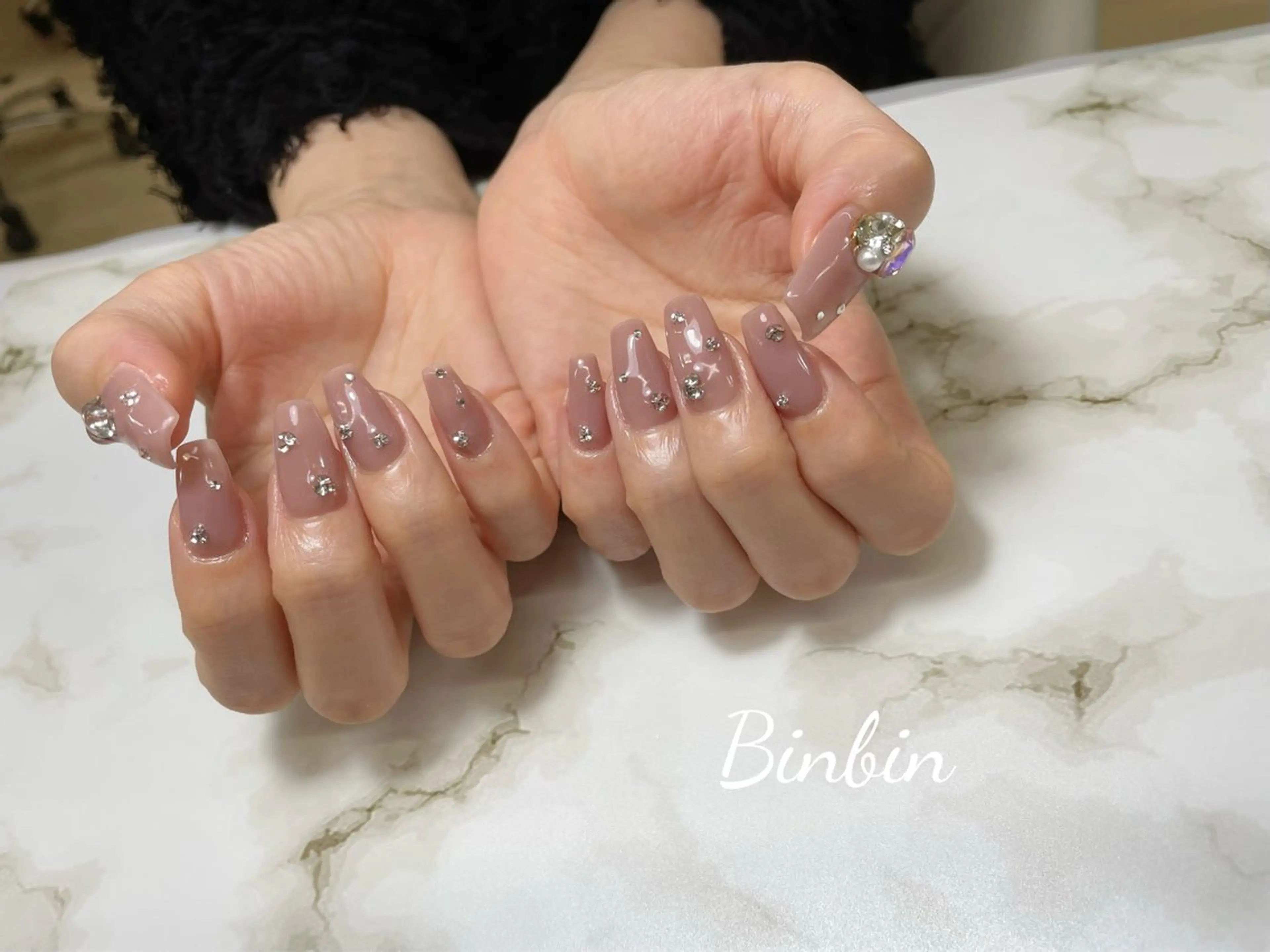 ネイル ハンドネイル ハンドケア 閨匠ビューティサロン 新橋店♡BinBinのネイルデザイン