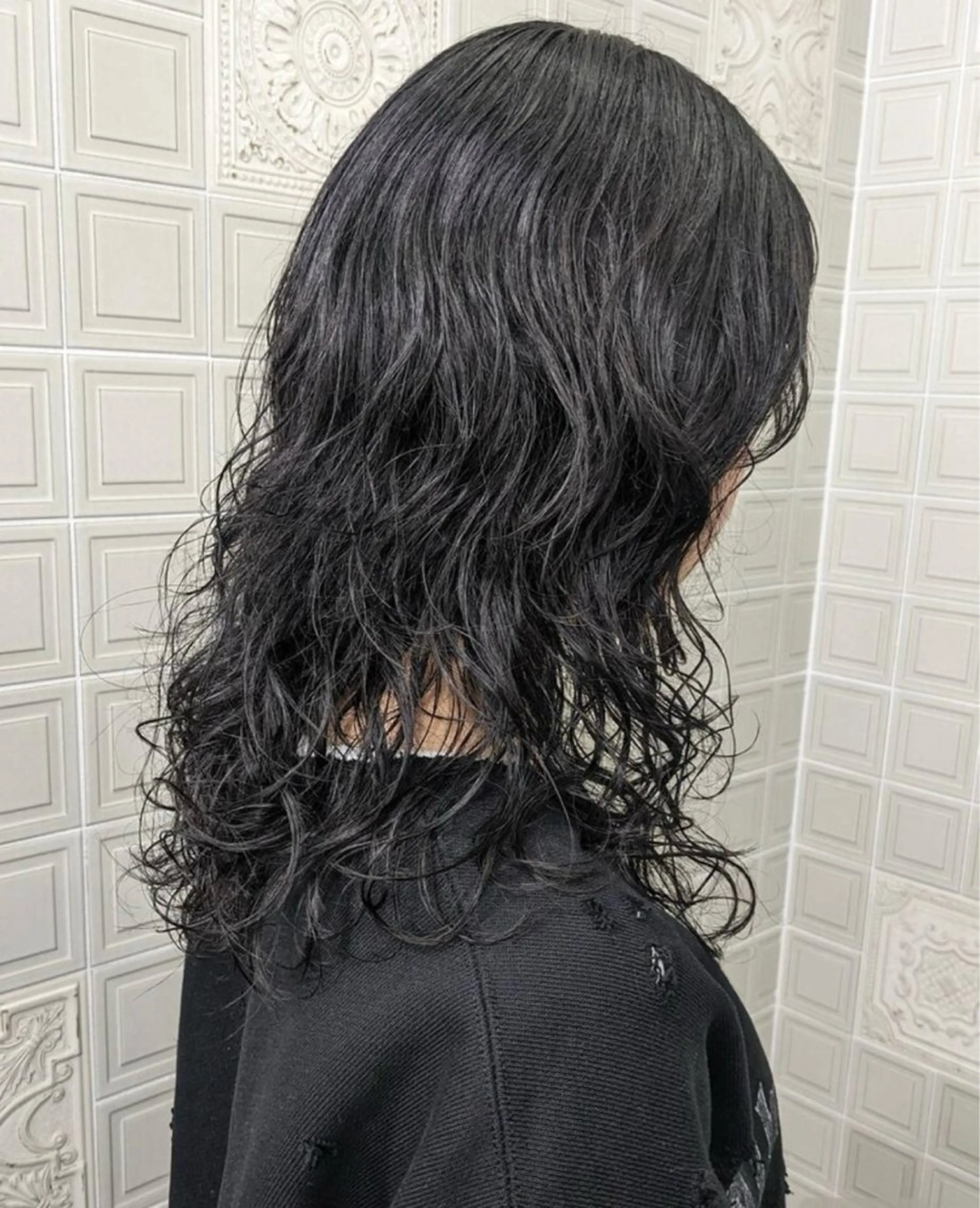 パーマ アオヌマ コハルのヘアスタイル